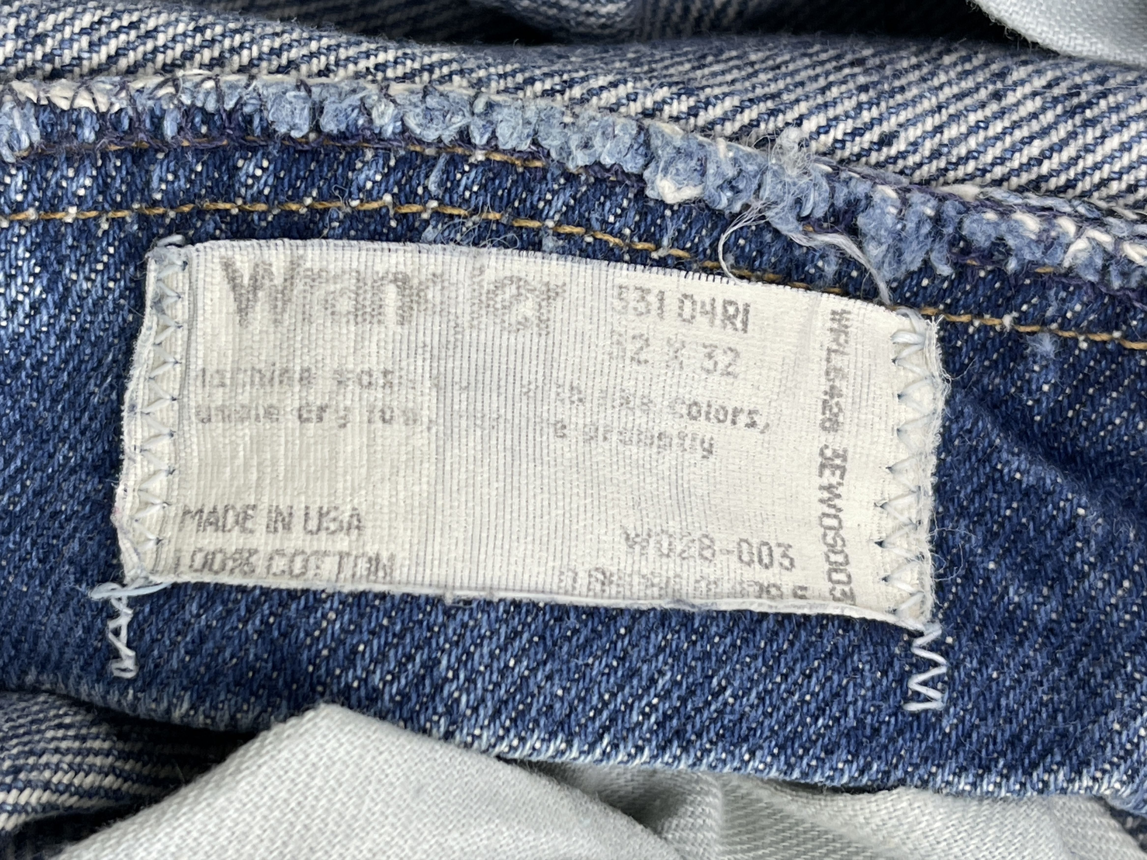 Vintage Vintage Wrangler USA Custom Made Jeans DP2586 Size US 30 / EU 46 - 6 Thumbnail
