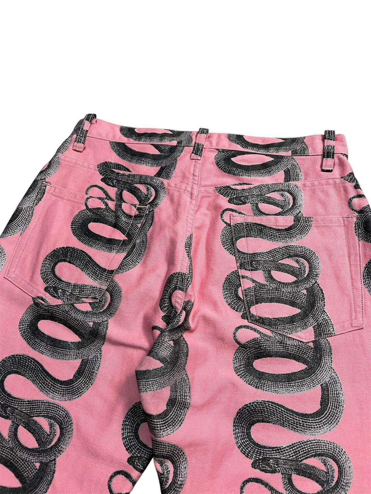 Hysteric Glamour Archive Hysteric Glamour Snake Print Jeans Size US 27 - 8 Thumbnail