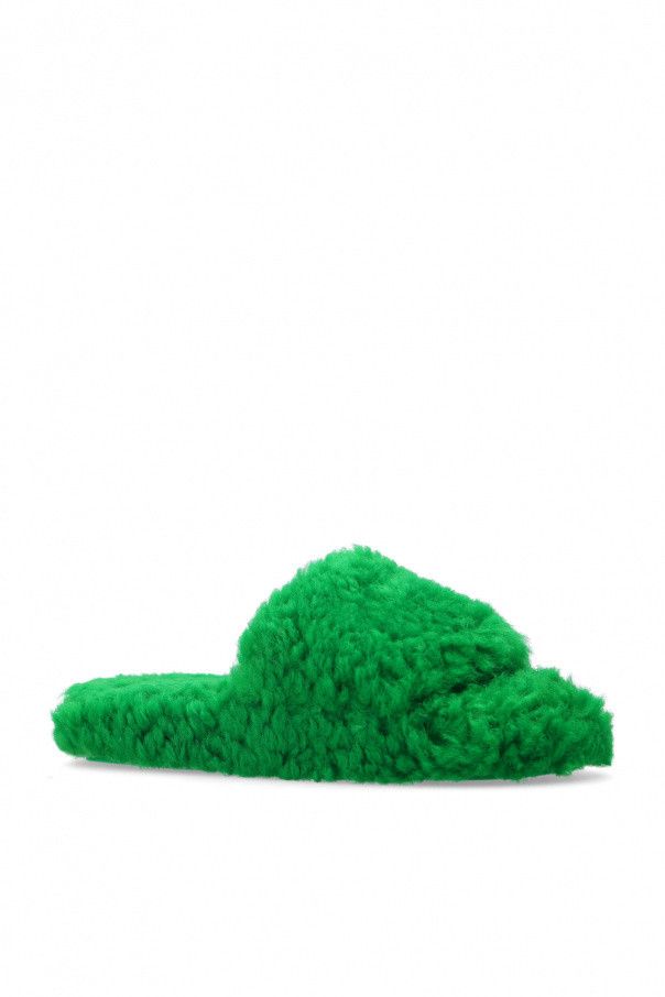 Bottega Veneta o1loc1c0824 668569 Resort Teddy in Green Size US 10 / EU 43 - 4 Thumbnail