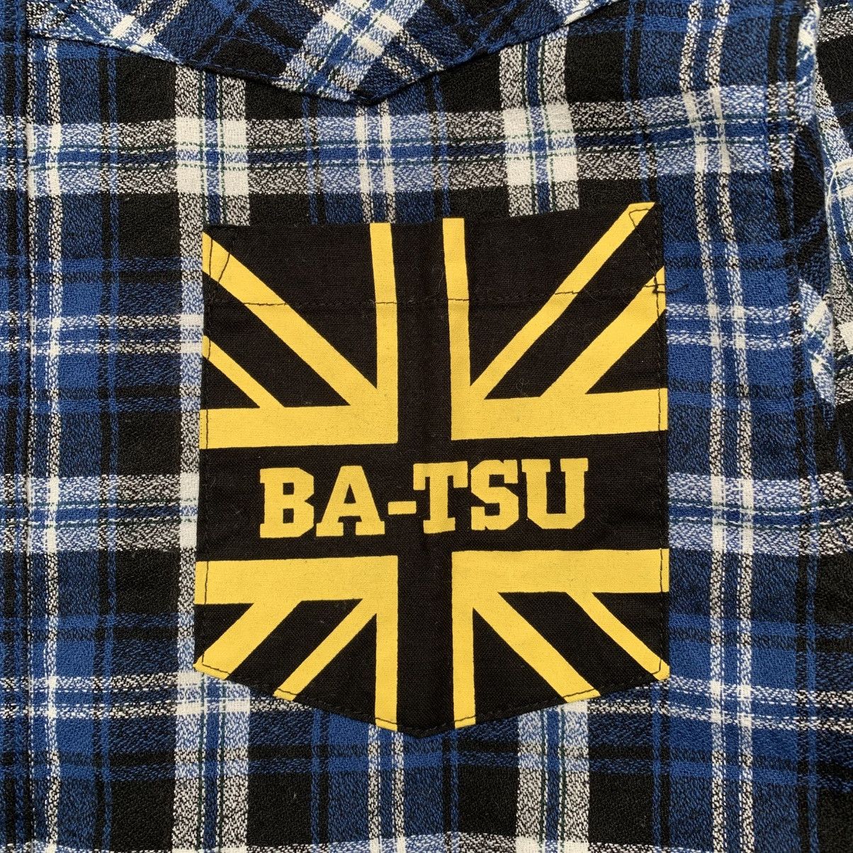 14th Addiction × If Six Was Nine × Japanese Brand Ba-Tsu Studio Western Plaid Flanel Shirt Size US M / EU 48-50 / 2 - 8 Thumbnail