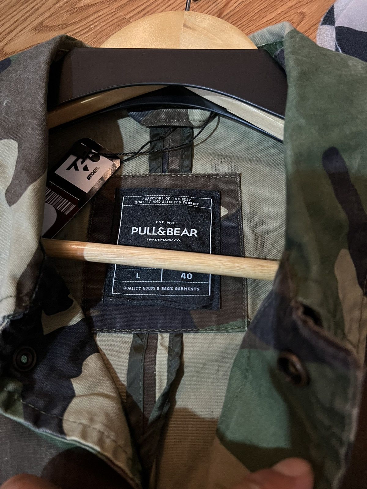 Designer × Pull & Bear ARMY Military pull & Bear rare item Size US L / EU 52-54 / 3 - 6 Thumbnail