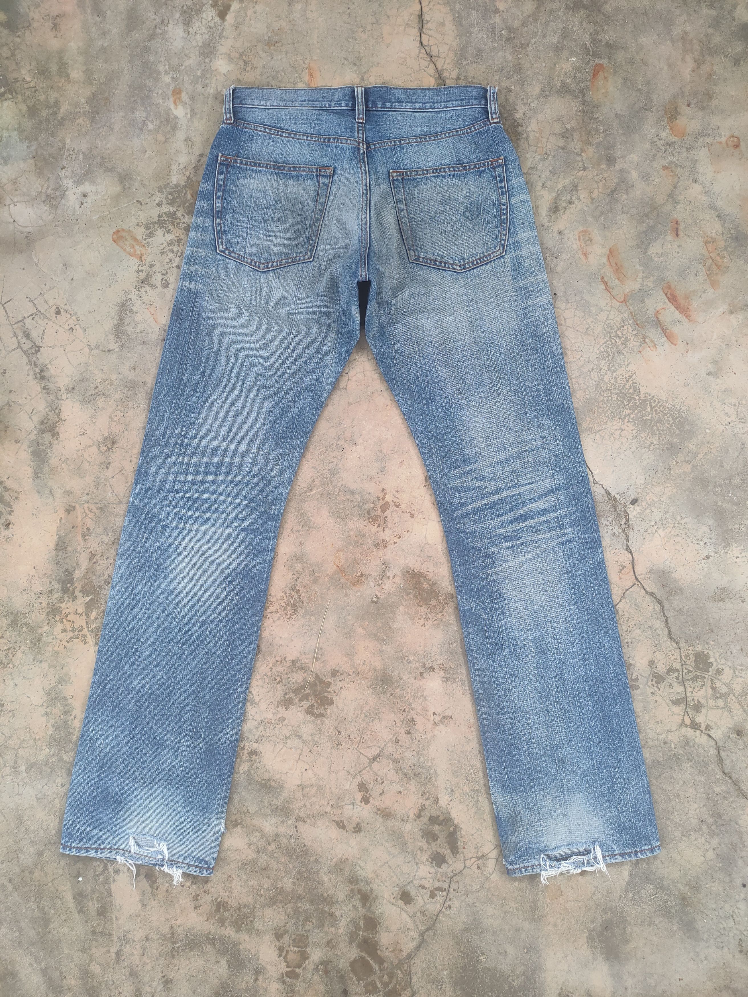 Japanese Brand W31 VINTAGE JAPANESE FADED DISTRESSED JEAN DENIM PANTS Size US 31 - 8 Thumbnail