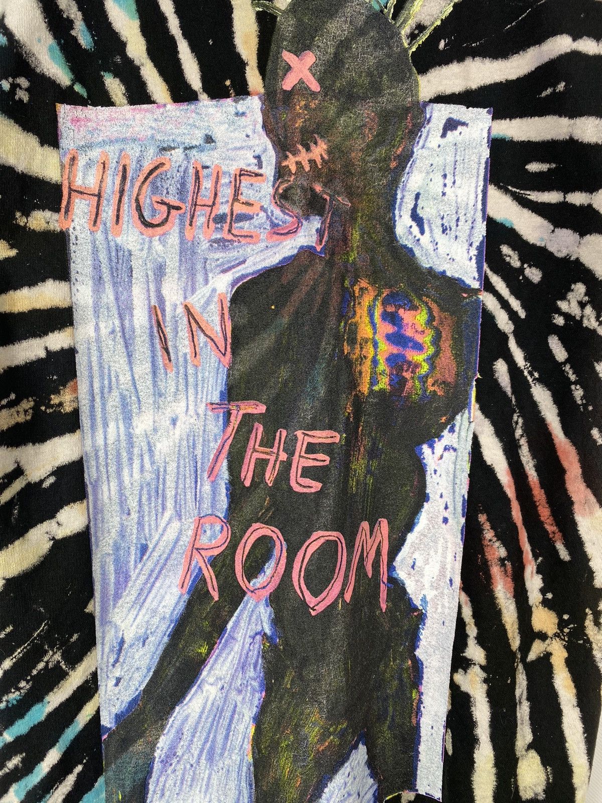 Travis Scott Cactus Jack Travis Scott Highest In The Room 2019 T Shirt Size US L / EU 52-54 / 3 - 18 Thumbnail