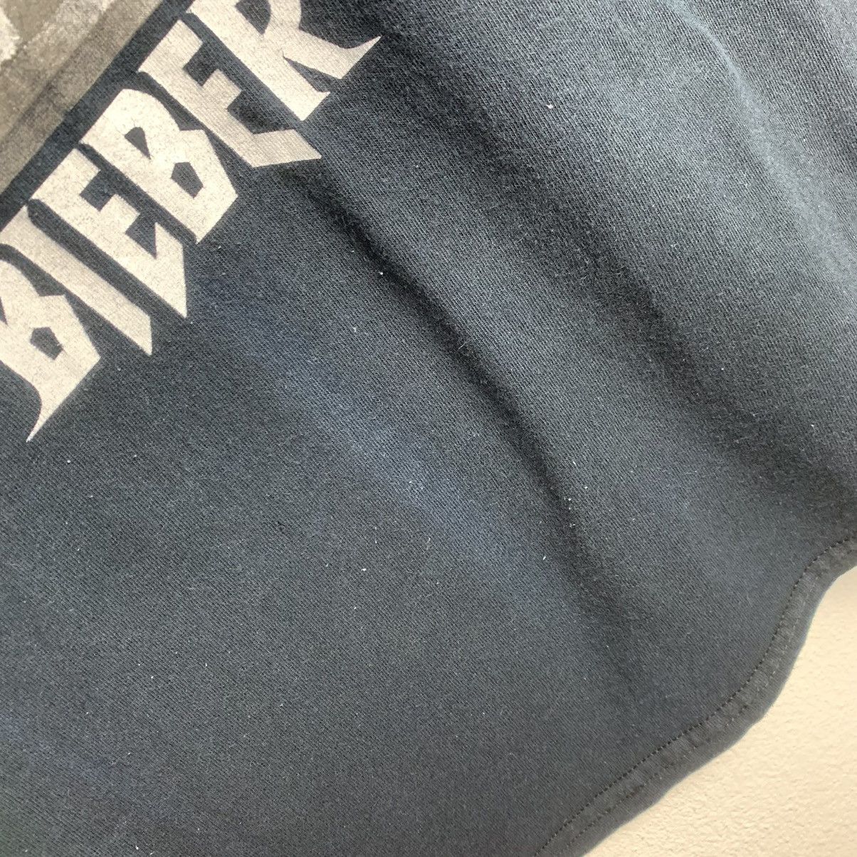 Justin Bieber × Vintage Vintage Justin Bieber Purpose Tour Tee Uneven Faded Size US S / EU 44-46 / 1 - 11 Thumbnail
