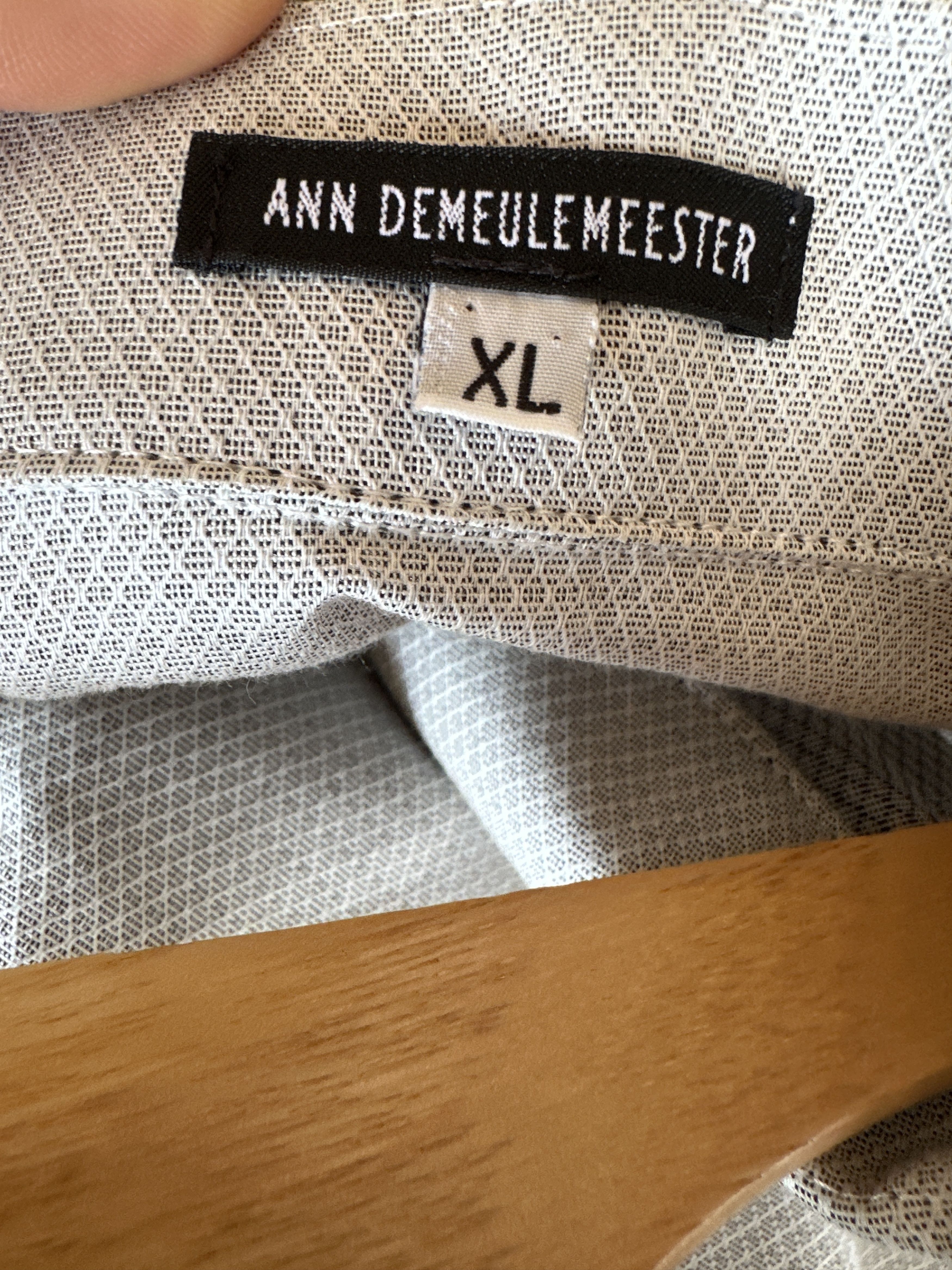 Ann Demeulemeester Ann Demeulemeester Button Up Shirt Size US L / EU 52-54 / 3 - 6 Thumbnail