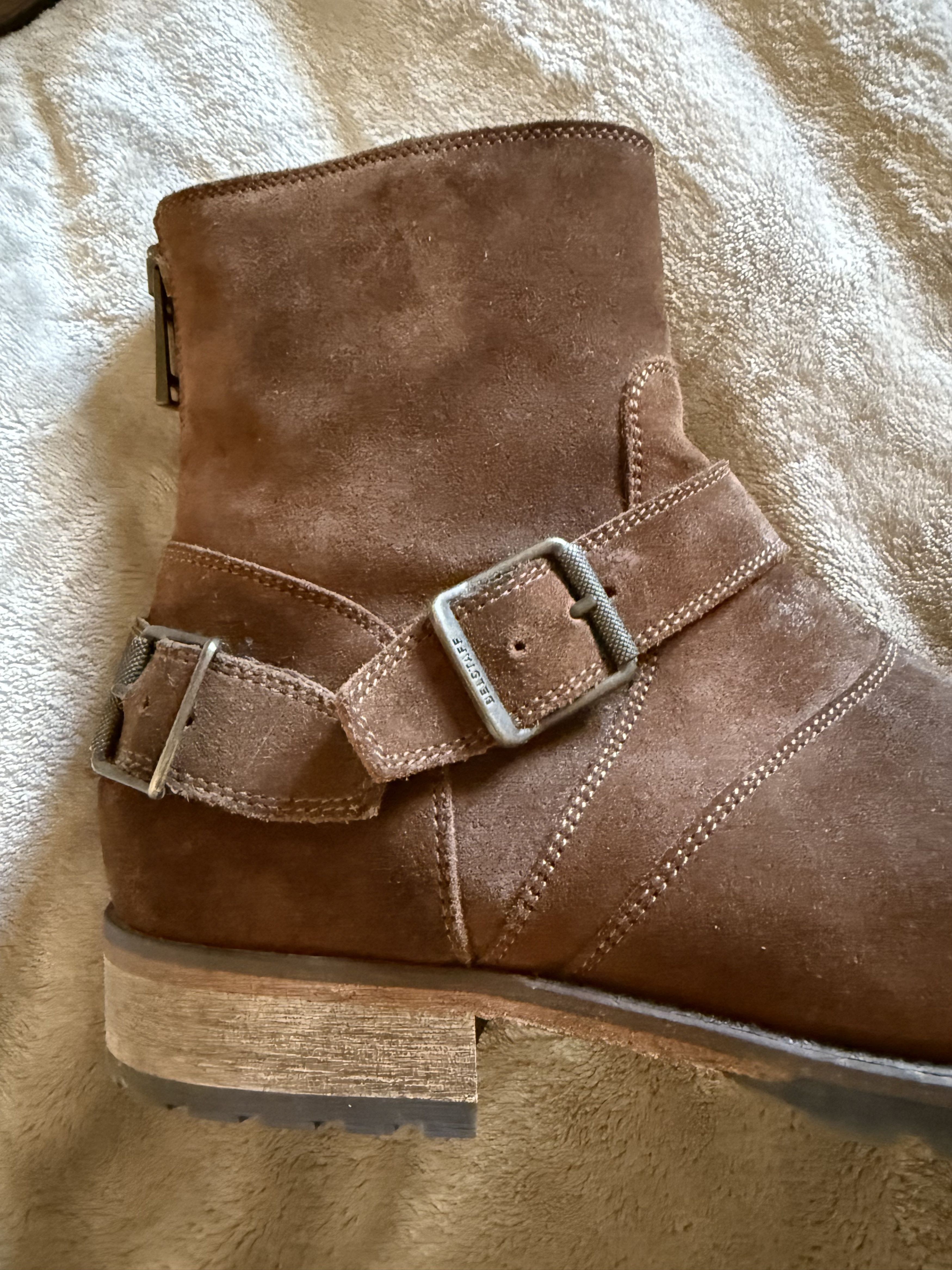 Belstaff Belstaff Brown Suede Boots Size US 11 / EU 44 - 5 Thumbnail