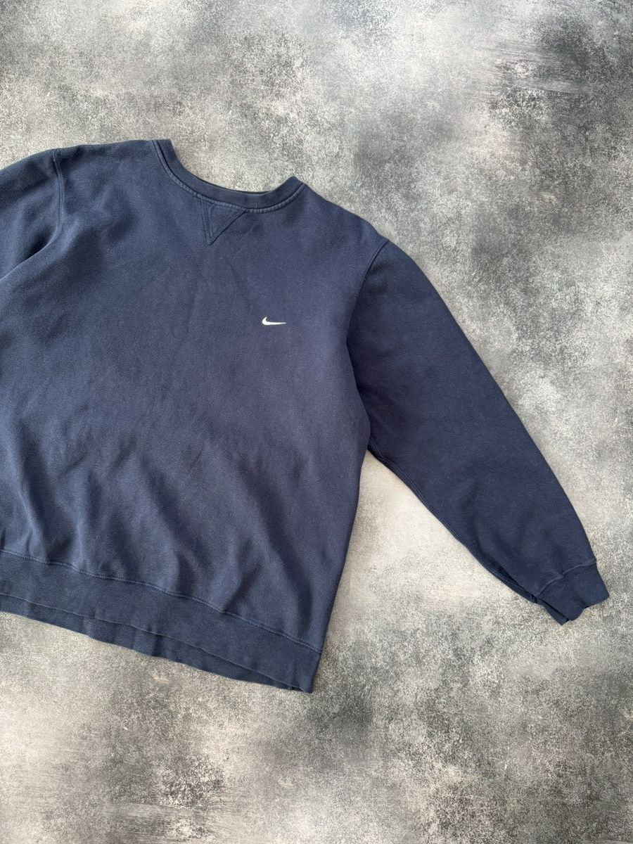 Nike Vintage Nike Logo Baggy Crewneck Sweatshirt Swoosh y2k Size US L / EU 52-54 / 3 - 5 Thumbnail