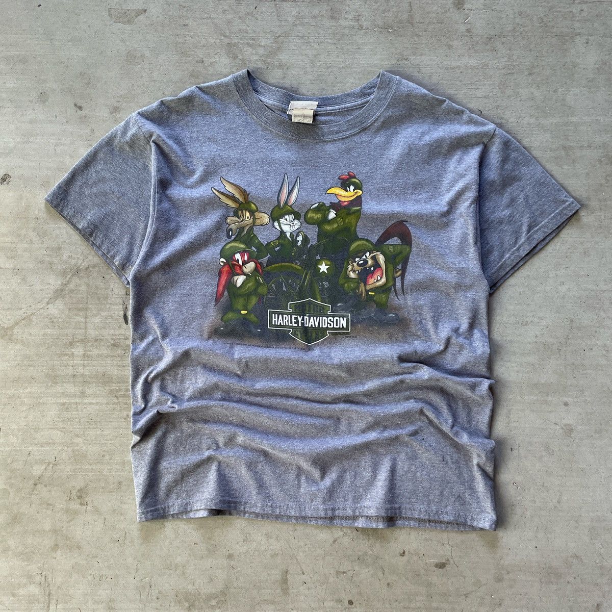 Harley Davidson × Vintage Vintage Harley Davidson Looney Tunes Size US L / EU 52-54 / 3 - 1 Thumbnail