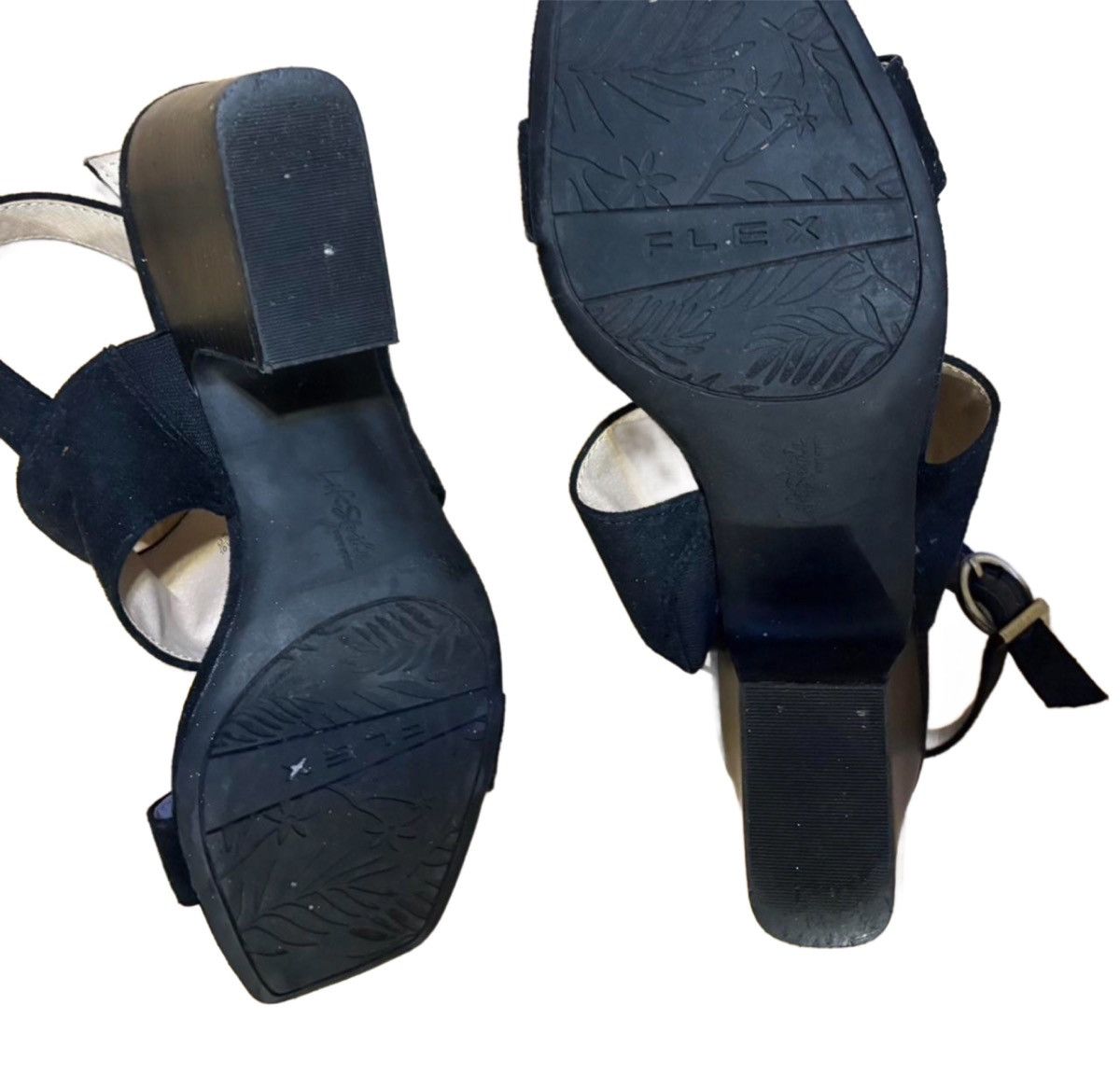 Other Black open toed heels Size US 8 / IT 38 - 3 Thumbnail