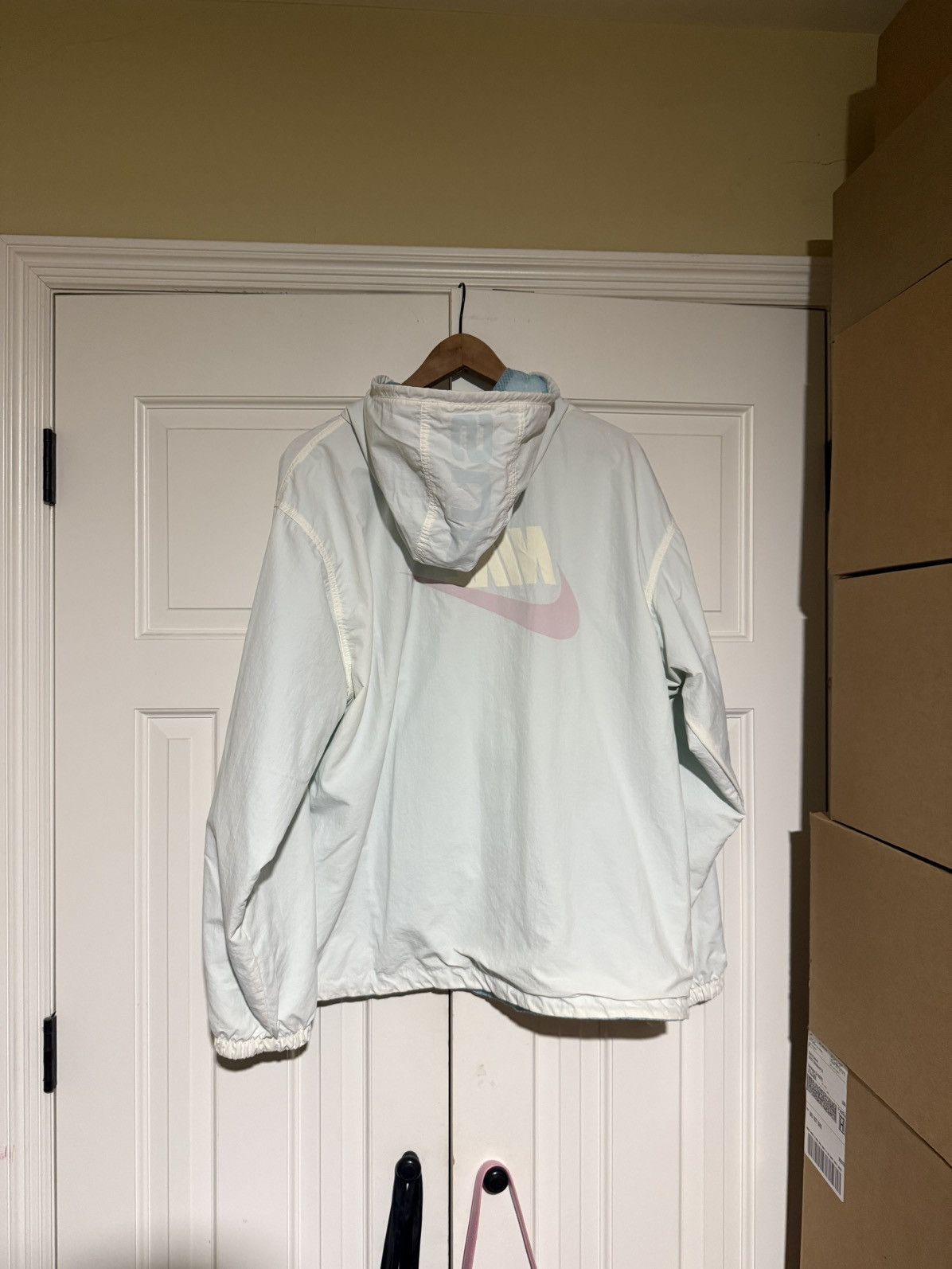 Nike × Supreme Supreme x Nike Jewel Reversible Ripstop Anorak White/Blue Size US L / EU 52-54 / 3 - 3 Thumbnail