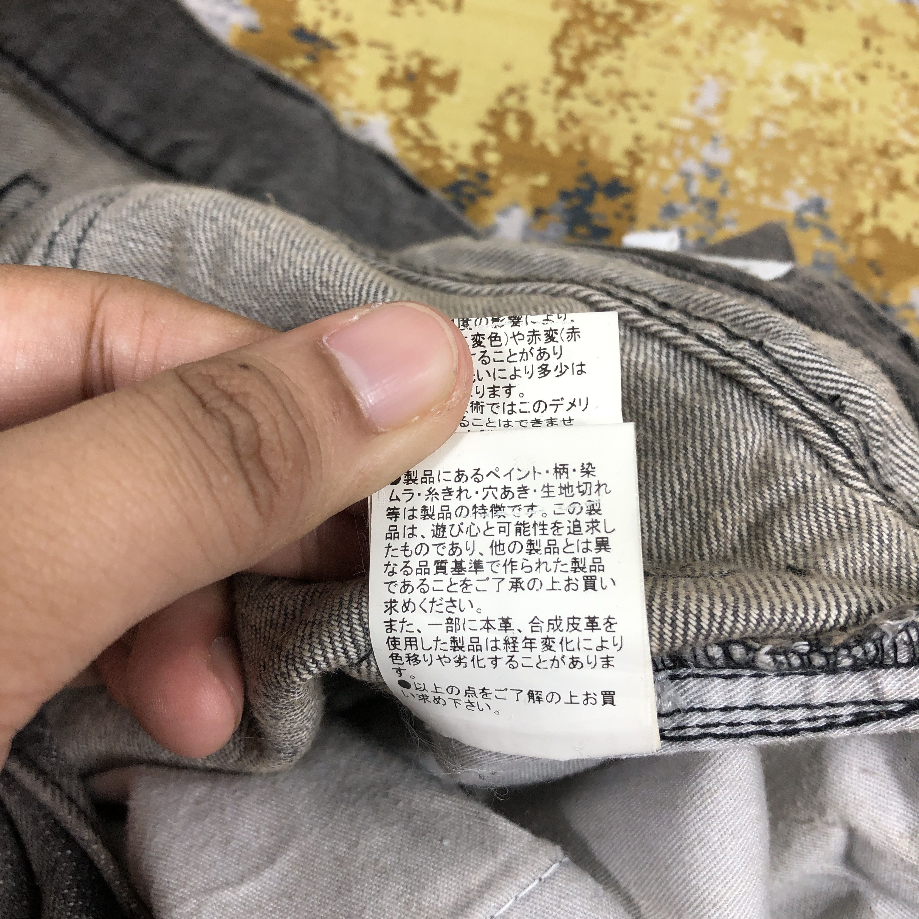 Japanese Brand × Vintage Vintage Semantic Design Jeans 33 x 31 L1270 Size US 33 - 11 Thumbnail