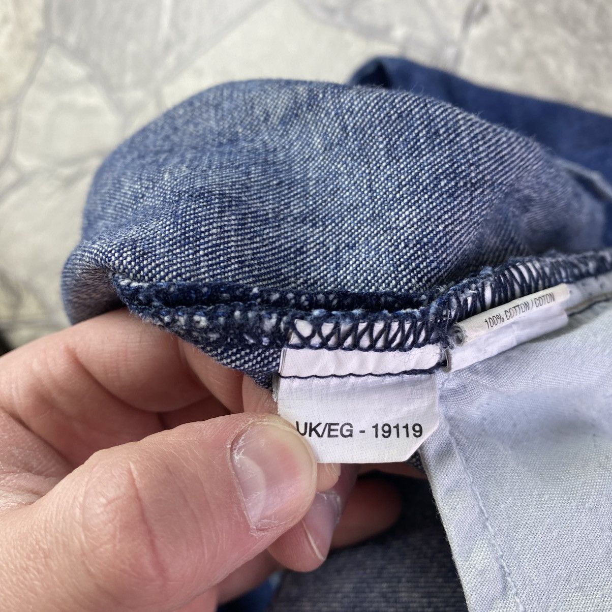 Yves Saint Laurent Vintage Yves Saint Laurent Jeans YSL Denim Jeans Big Logo Size US 36 / EU 52 - 11 Thumbnail