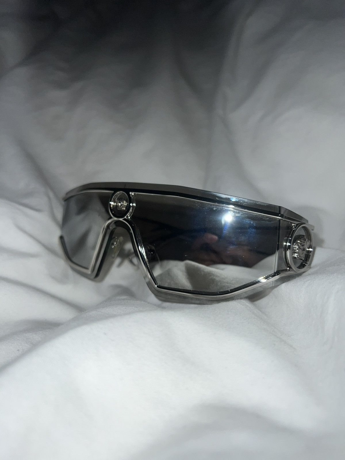 Versace Versace VE2226 Silver shield glasses Size ONE SIZE - 2 Thumbnail