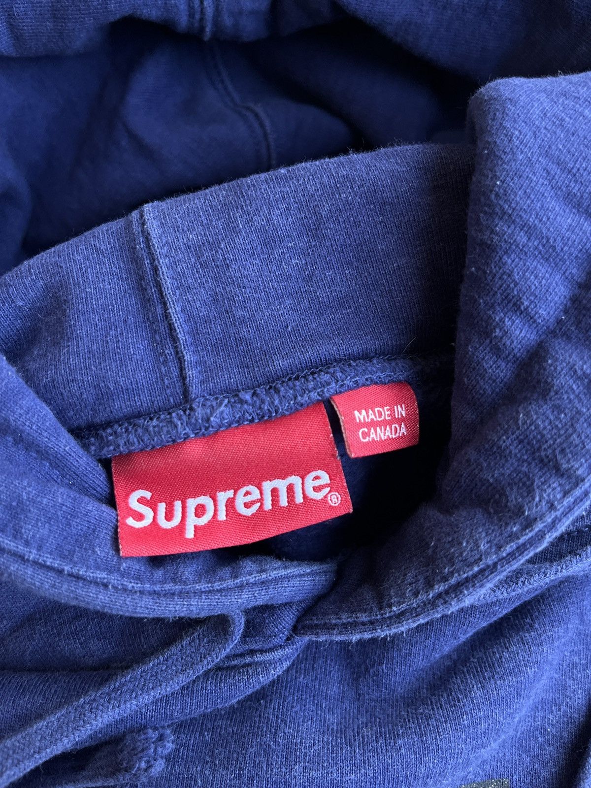 Supreme Supreme Pearl Girl Hoodie FW20 Navy Size US M / EU 48-50 / 2 - 6 Thumbnail