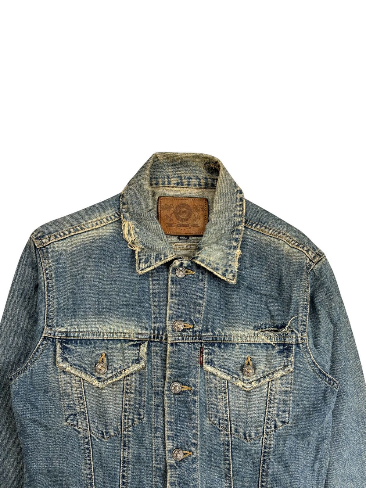 GOA 2000s Japanese Mud Wash Denim Jacket Size US M / EU 48-50 / 2 - 3 Thumbnail