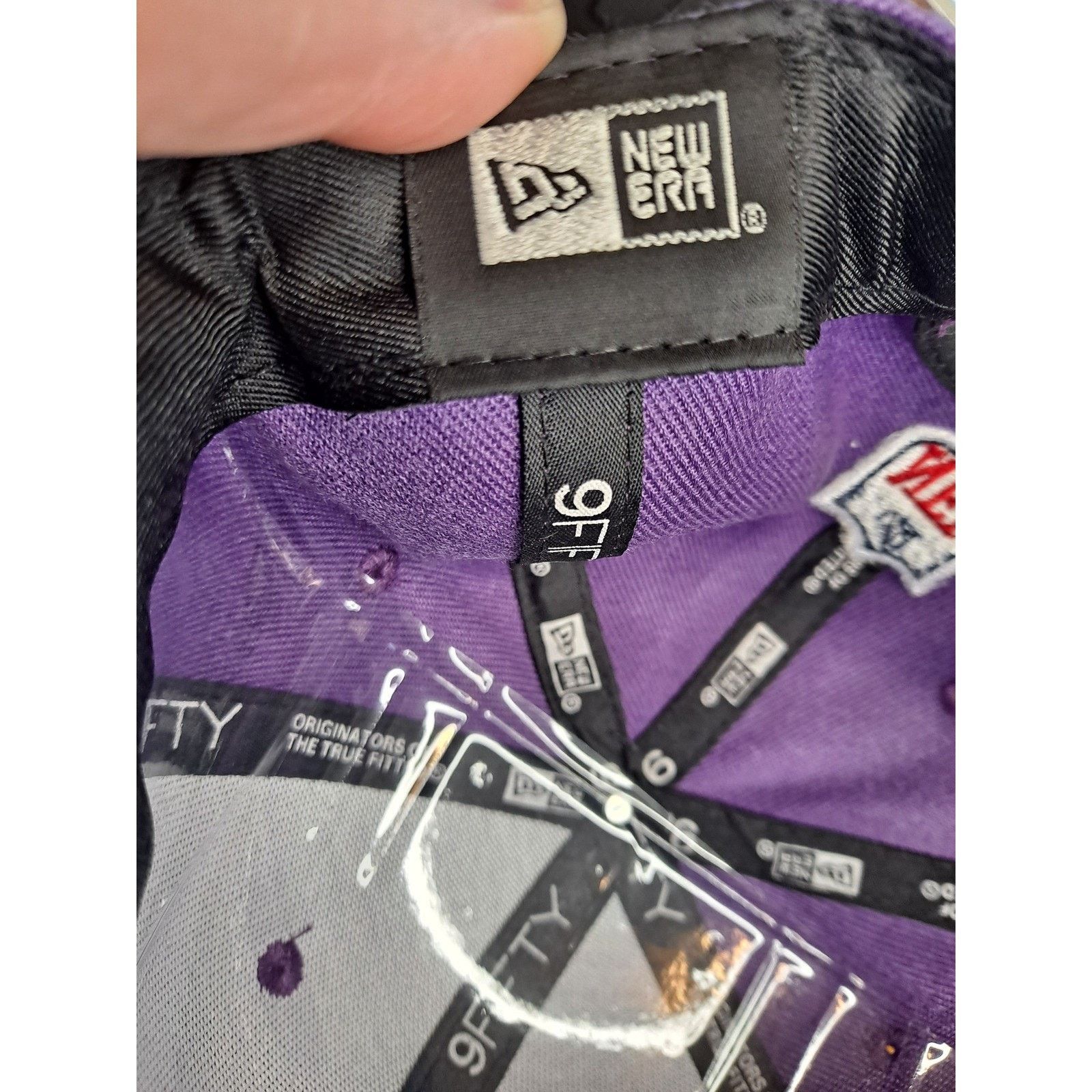 New Era Baltimore Ravens NFL New Era 9FIFTY Snapback Purple Hat Size ONE SIZE - 7 Thumbnail