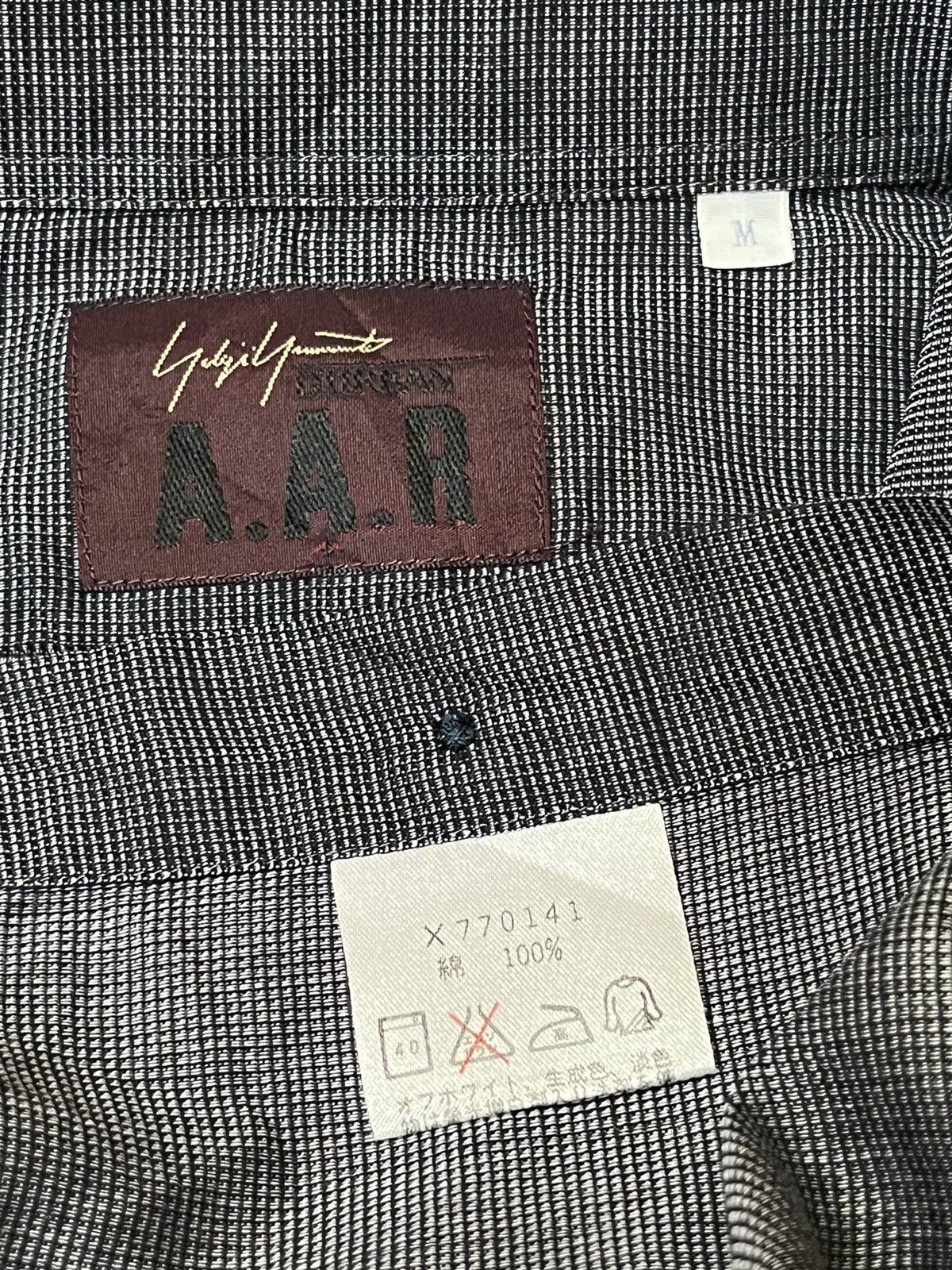 Yohji Yamamoto VINTAGE YOHJI YAMAMOTO AAR DURBAN L/SLEEVE BUTTON UPS SHIRT Size US M / EU 48-50 / 2 - 9 Thumbnail