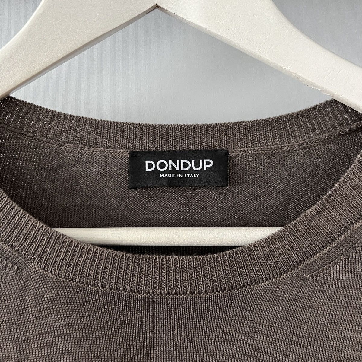 Dondup Men's Dondup Wool Italy Merino Pullover Size 52 Size US L / EU 52-54 / 3 - 5 Thumbnail