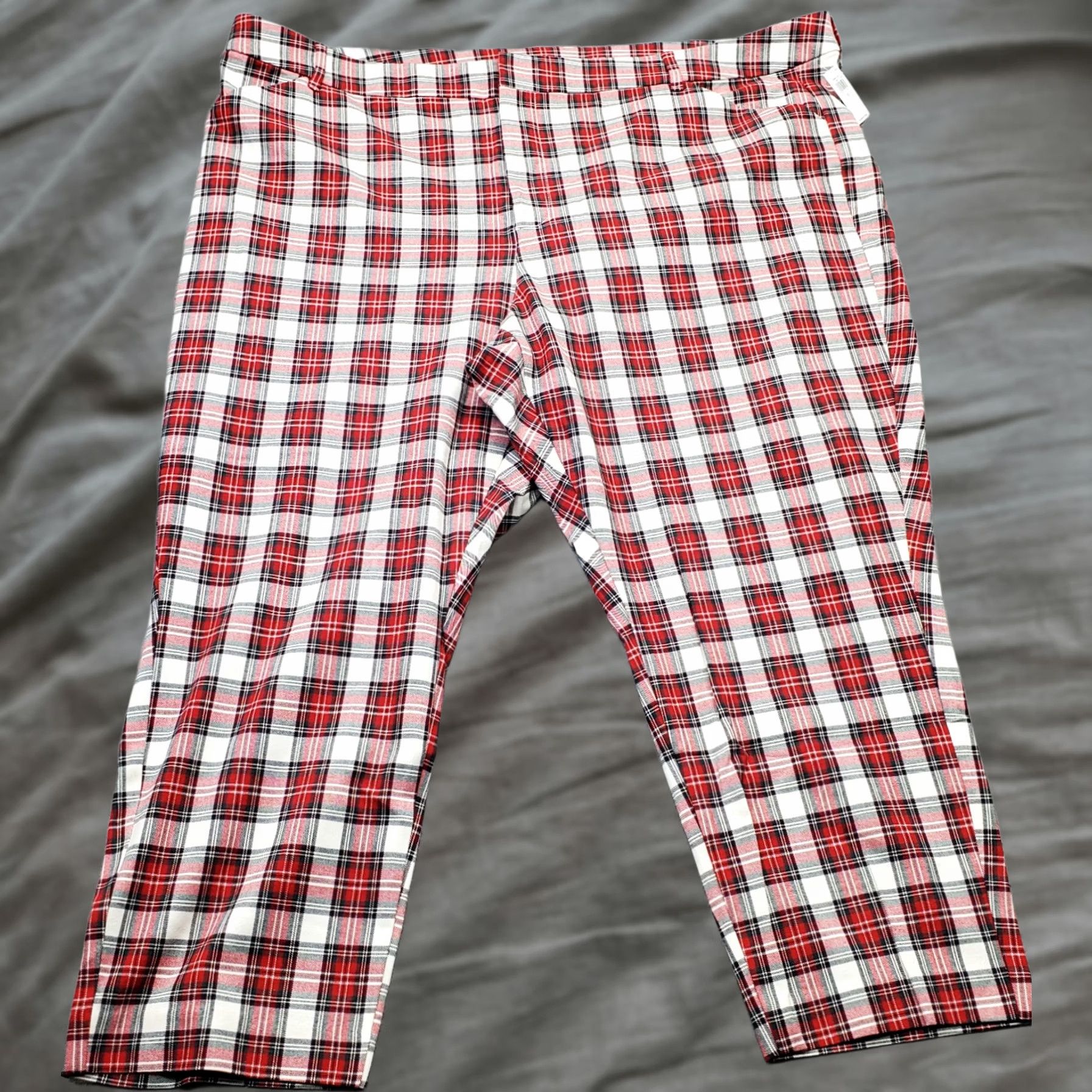 Old Navy Old Navy Women 28 Multi Plaid High Rise Pixie Skinny Pants Size 28" / US 6 / IT 42 - 1 Thumbnail