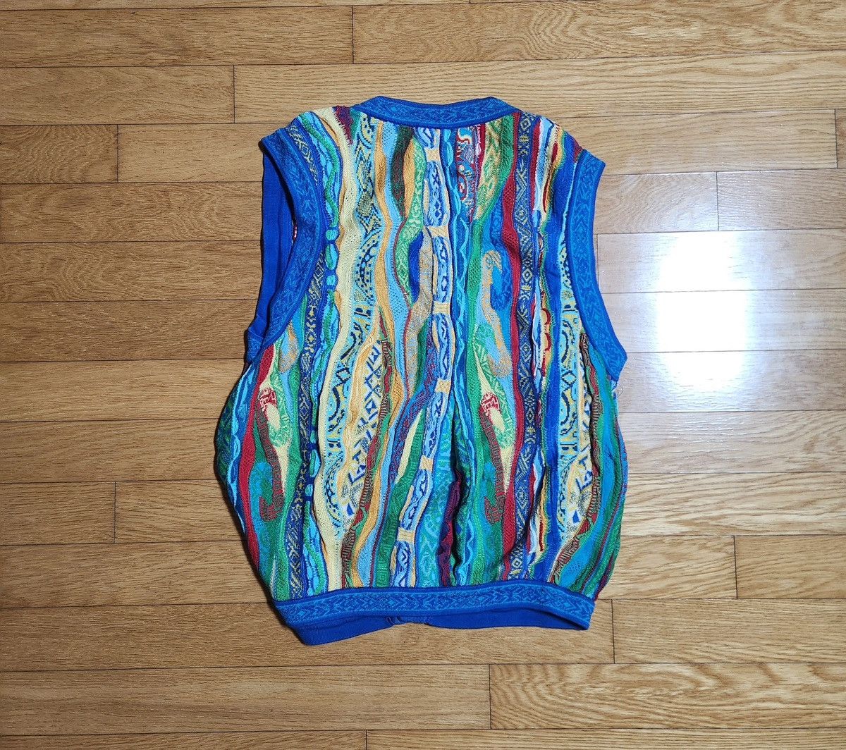 Coogi Coogi cable knit vest Size US L / EU 52-54 / 3 - 2 Thumbnail