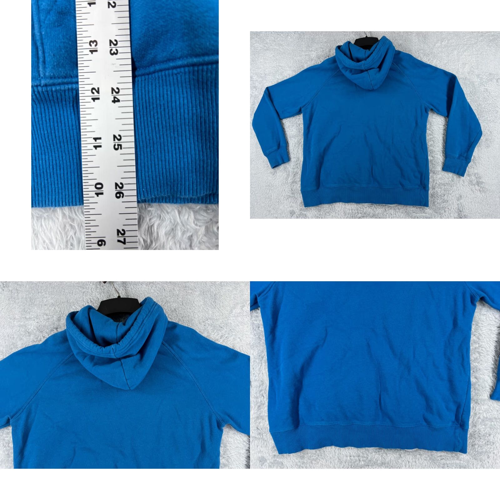 The North Face The North Face Hoodie Men L Blue Sweatshirt Pullover Crew Neck Cotton Blend Logo Embroidered Activewear 90s? Size L / US 10 / IT 46 - 9 Thumbnail