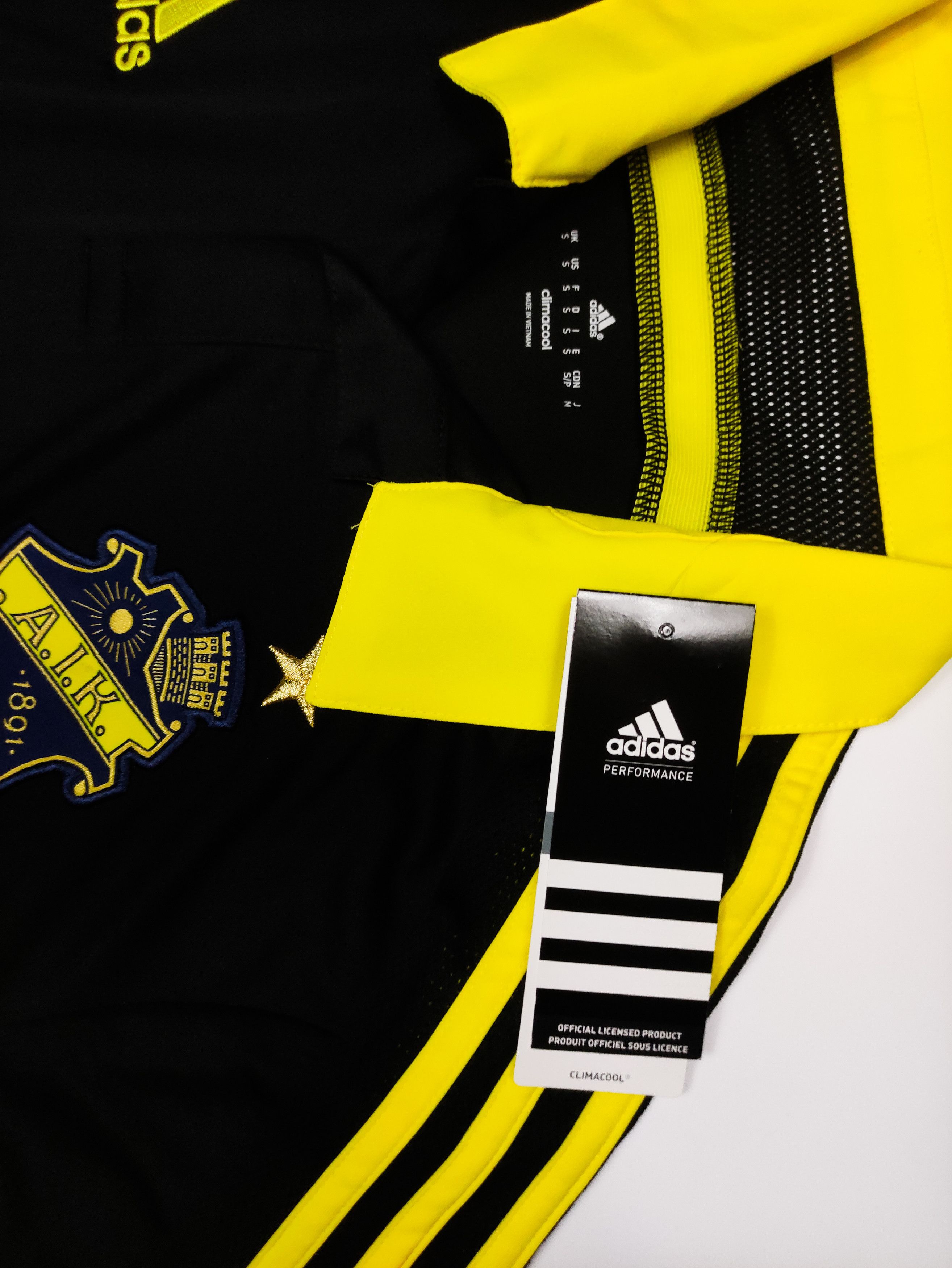 Nike BNWT AIK Fotboll 2014 2015 Adidas Home Solna Stockholm Size US S / EU 44-46 / 1 - 6 Thumbnail
