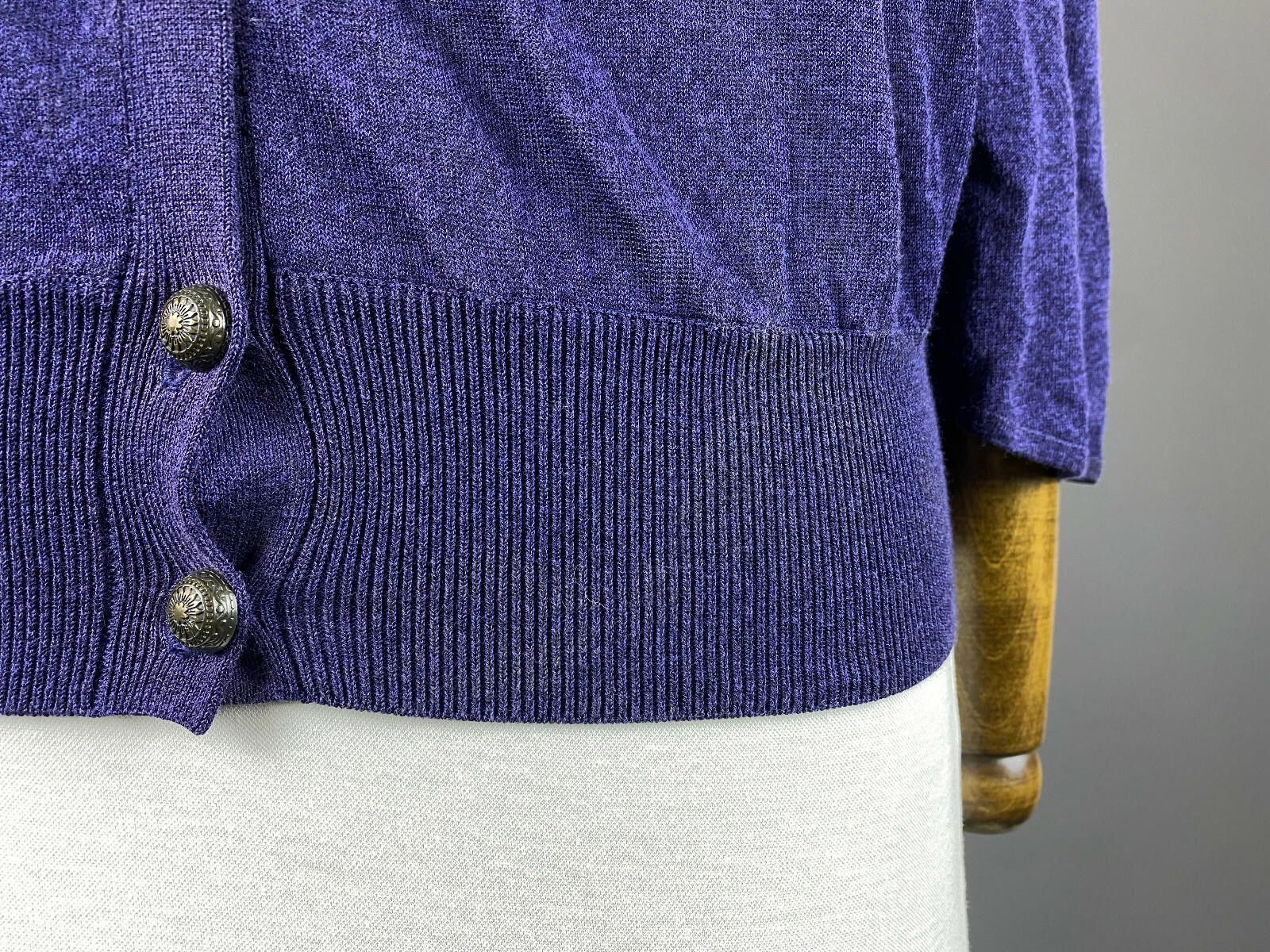 Diane von Furstenberg Ladies Diane Von Furstenberg Blue Sweater Size S Size S / US 4 / IT 40 - 3 Thumbnail