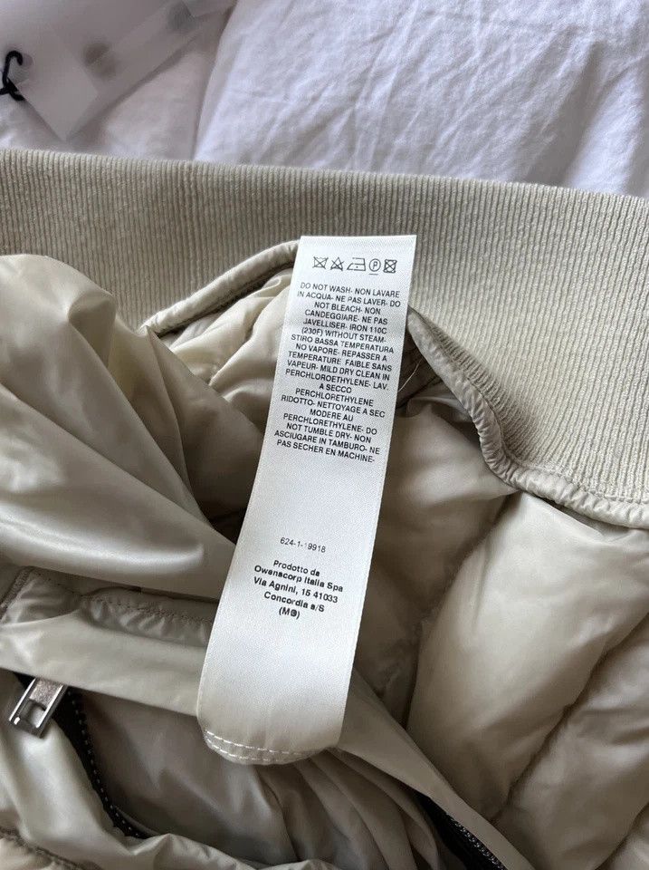 Rick Owens Rick Owens Fog Cropped Bomber Jacket FW22 Size US L / EU 52-54 / 3 - 5 Thumbnail
