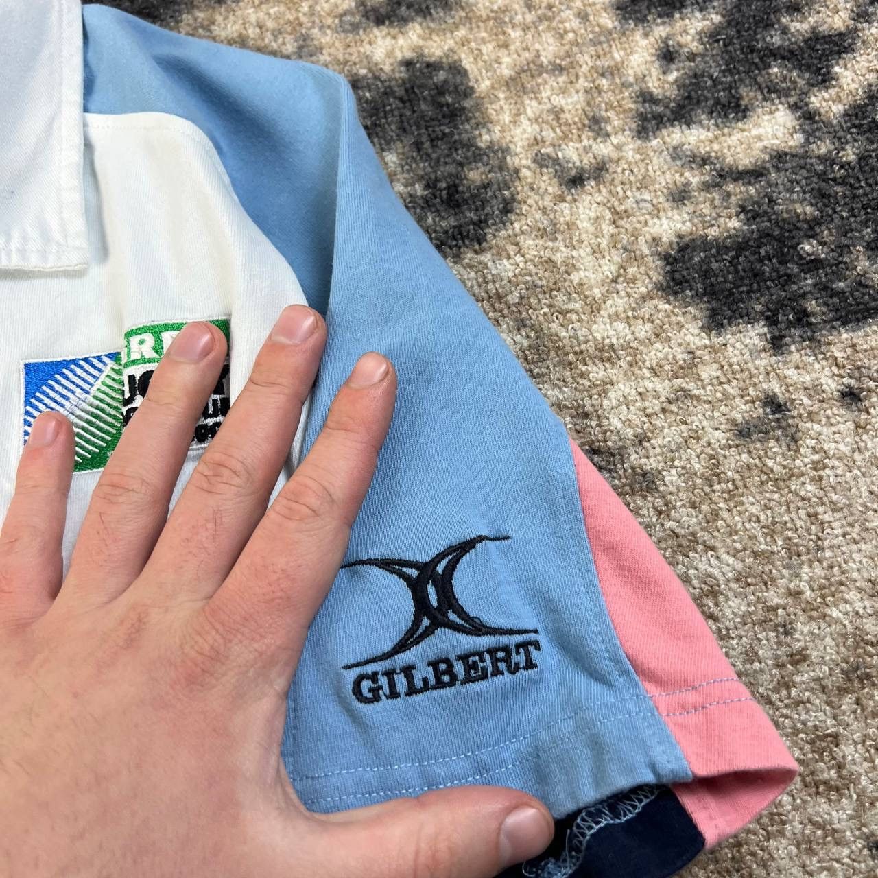 Vintage Dubai Rugby Vintage Y2K Polo T-Shirt Streetwear Style Size M / US 6-8 / IT 42-44 - 6 Thumbnail