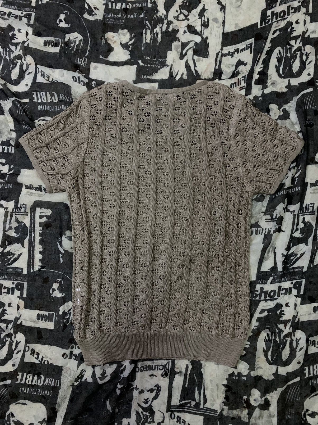 Christian Dior Monsieur 💥Vintage Christian Dior Pret-A-Porter Mesh Shirt Size M / US 6-8 / IT 42-44 - 3 Thumbnail