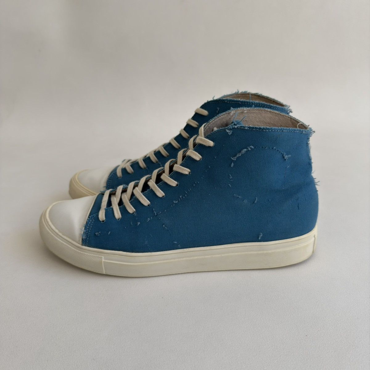 Maison Margiela S/S 08 ‘Deconstructed’ Canvas Sneakers Size US 10 / EU 43 - 13 Thumbnail