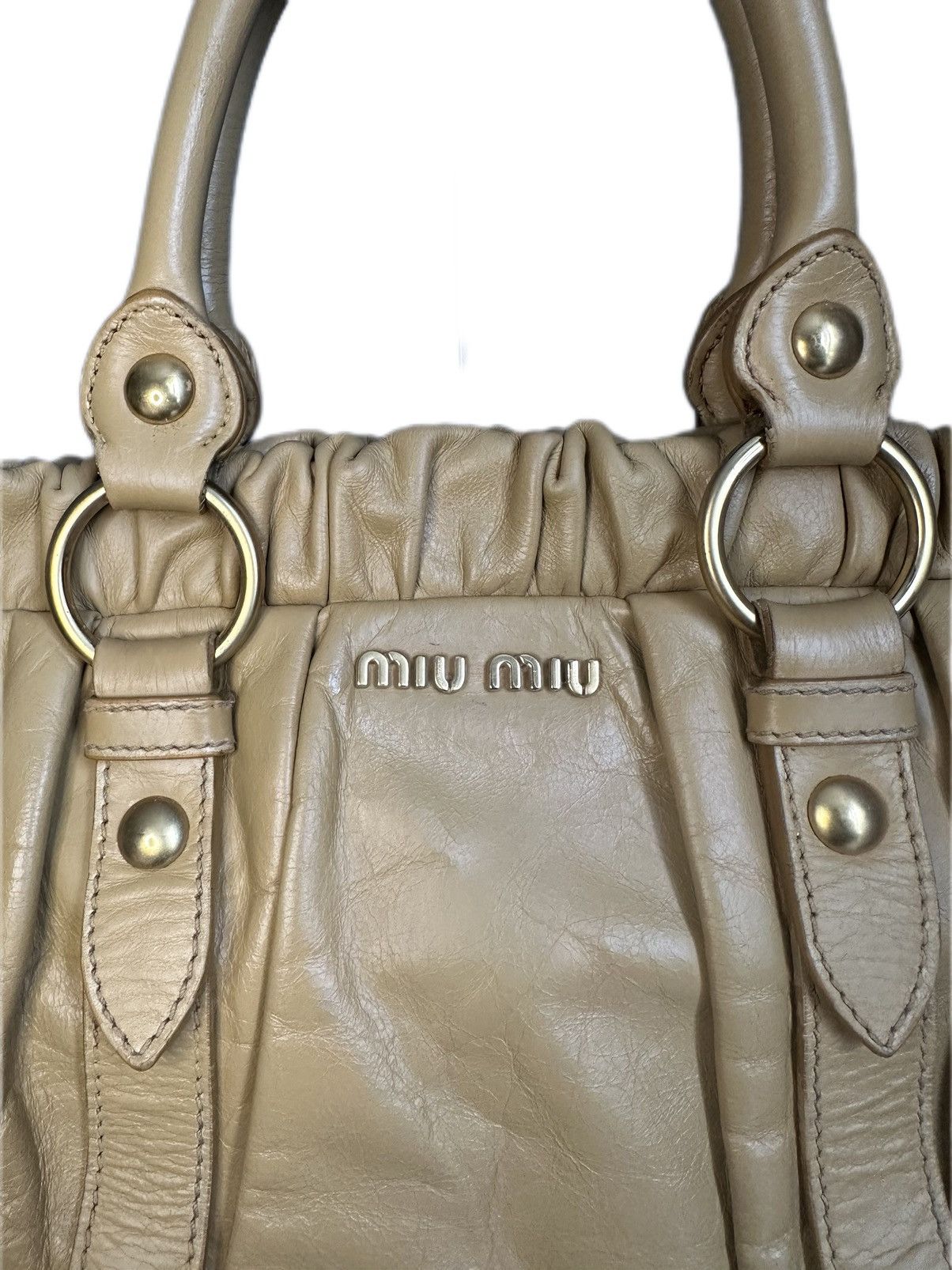 Miu Miu Miu Miu Vitello Size ONE SIZE - 7 Thumbnail