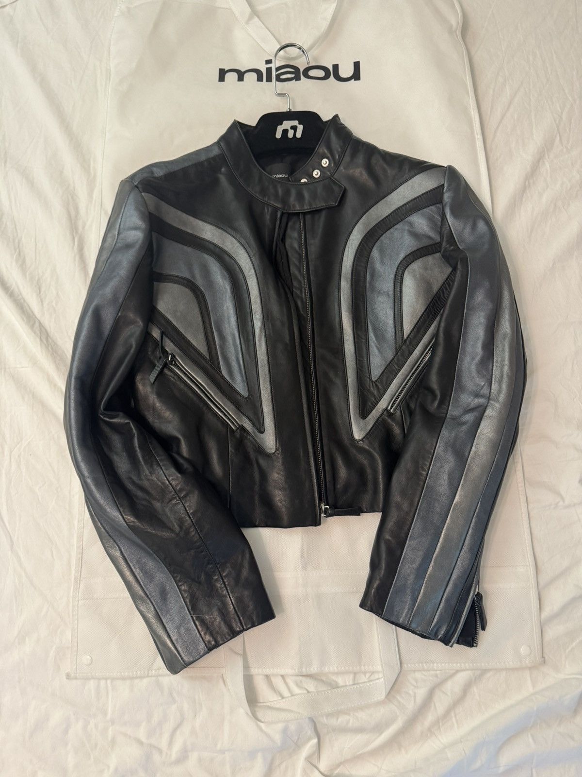 Miaou Miaou Sophie Leather Jacket Size XL / US 12-14 / IT 48-50 - 10 Thumbnail