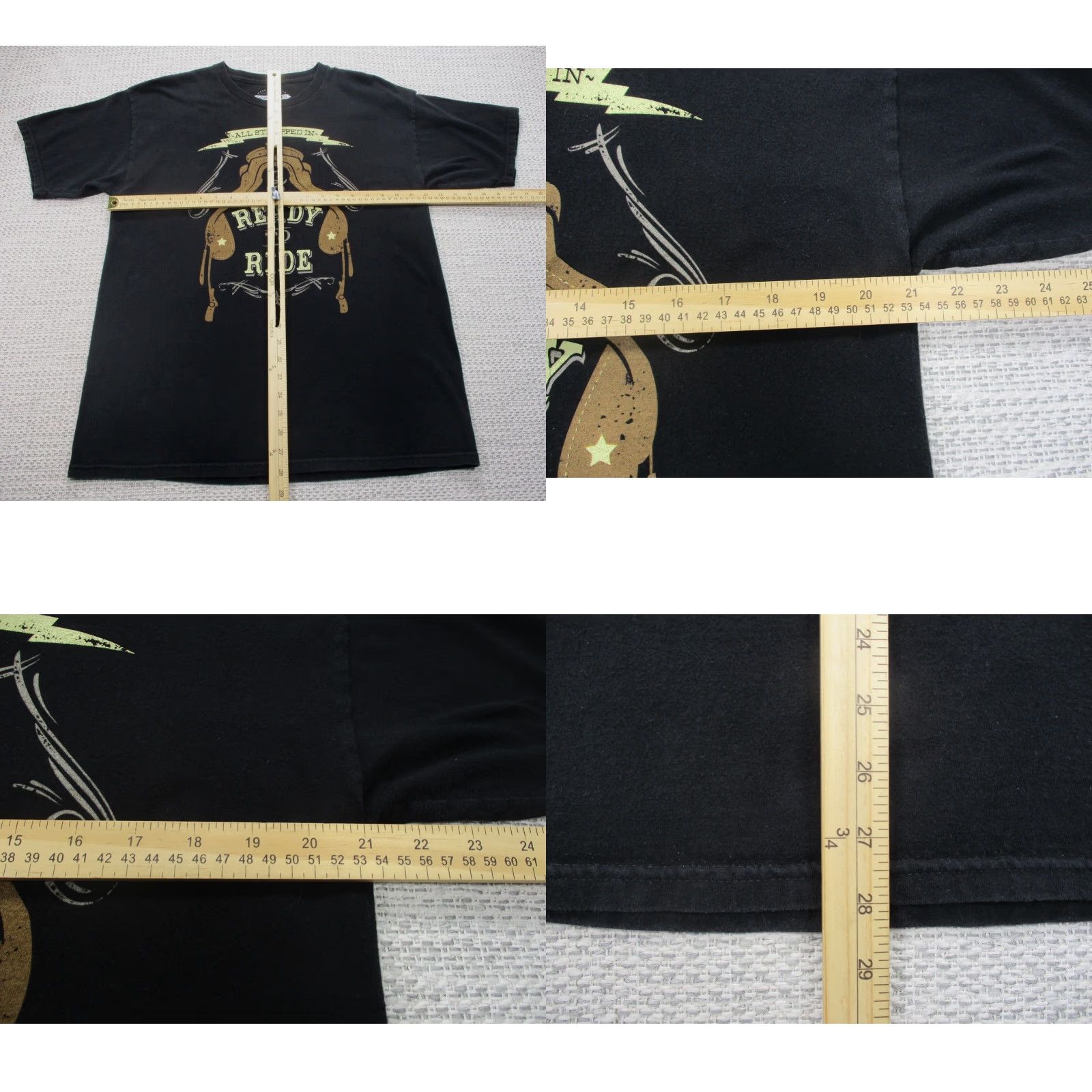 Cody James Cody James Tee Shirt Mens Large All Strapped In & Ready To Ride Graphic Size US L / EU 52-54 / 3 - 8 Thumbnail