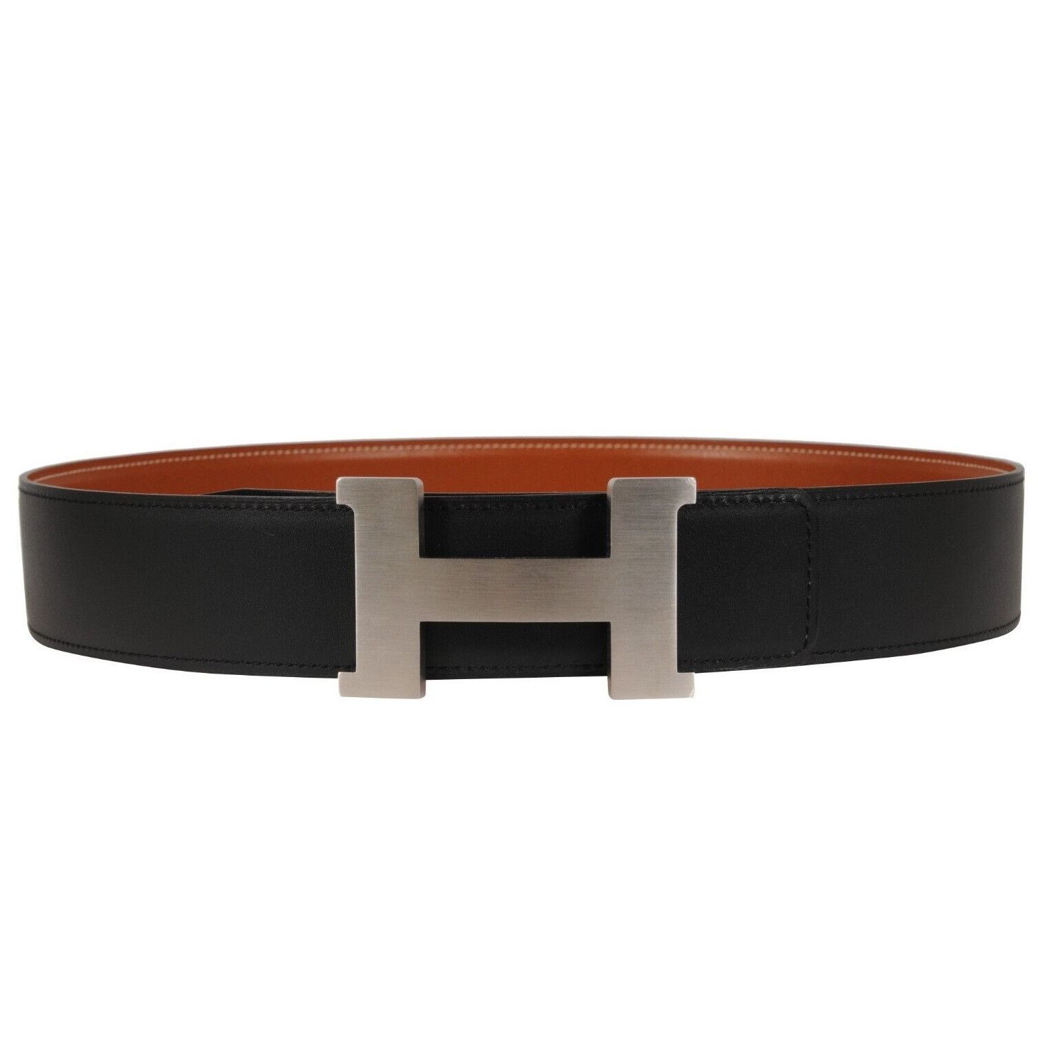 Hermes 41MM H Belt Buckle Kit Reversible Leather Strap 85 Size ONE SIZE - 16 Thumbnail