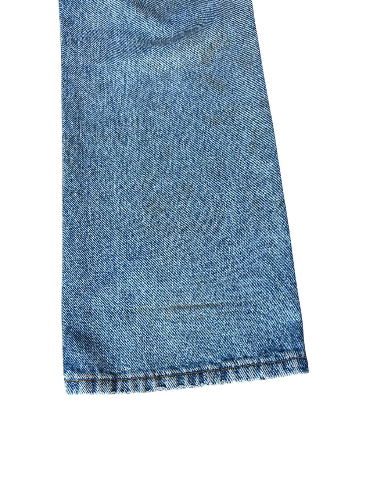 Levi's Vintage 1996 Levi’s 501 X Aditi Art Dirty Denim Jeans Size US 29 - 22 Thumbnail