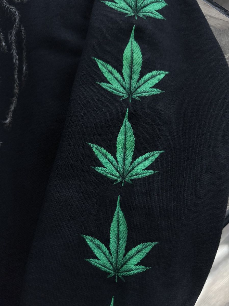 Bob Marley × Vintage 🫧Bob Marley Zip Hoodie Size US L / EU 52-54 / 3 - 8 Thumbnail