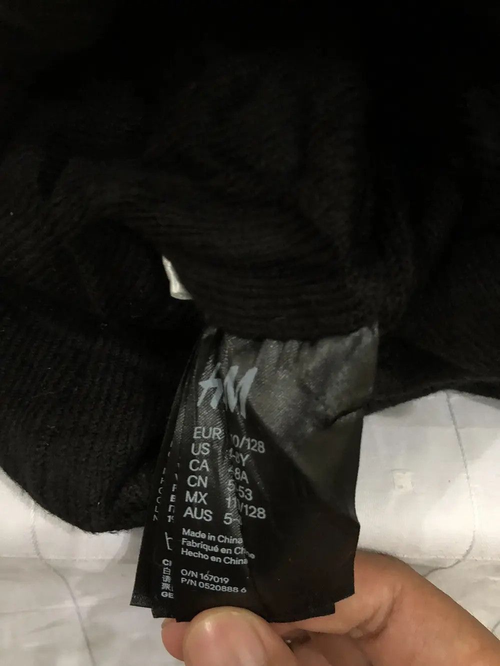 H&M H&M Skulls Design Beanie Hat Size ONE SIZE - 4 Thumbnail
