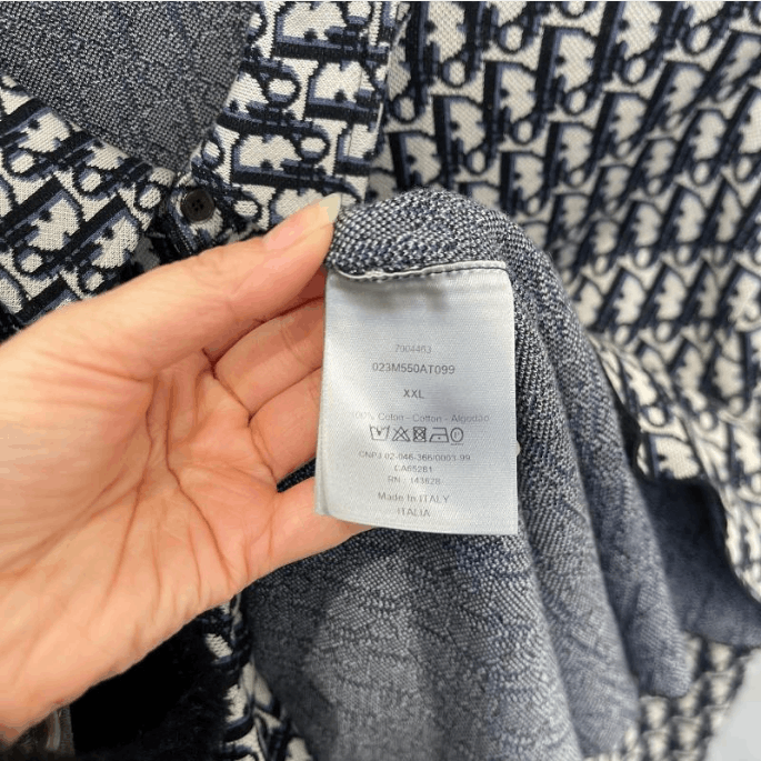 Dior Dior all-over print jacket shirt coat Size US XXL / EU 58 / 5 - 4 Thumbnail