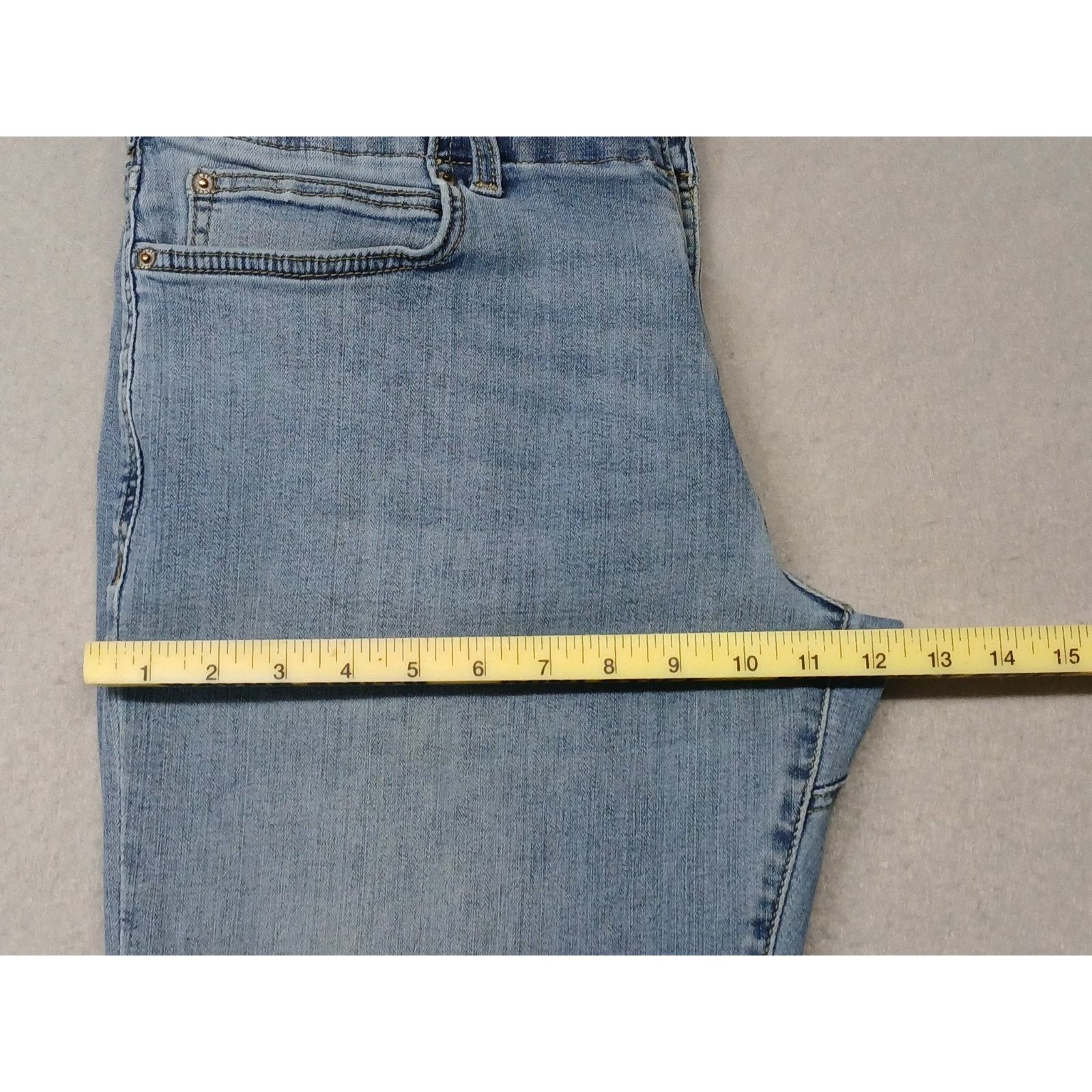 Lee Lee Modern (32x30) Straight Fit Tapered Leg Blue Denim Jeans Size US 32 / EU 48 - 11 Thumbnail