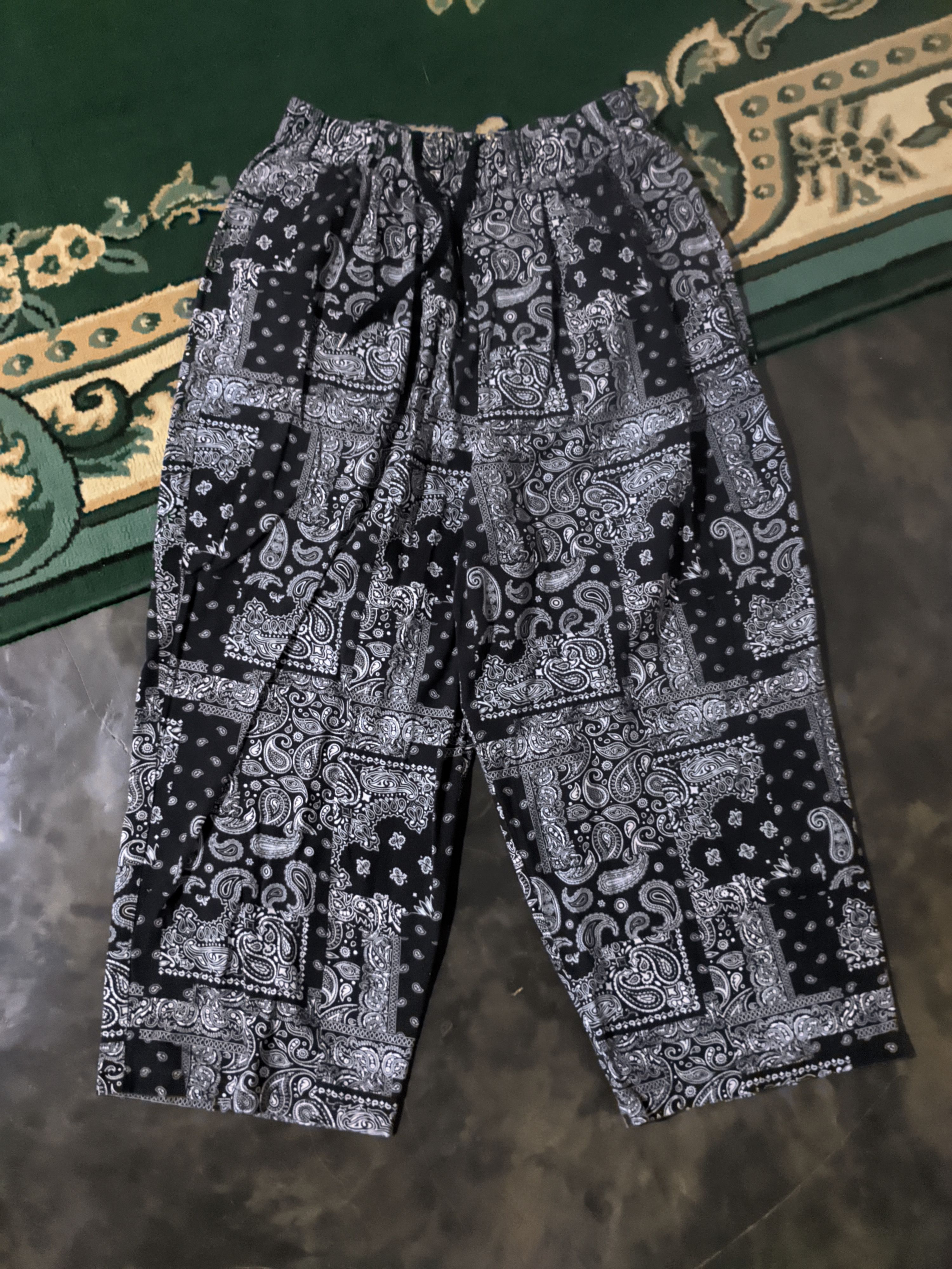 Atalane Paisley baloon pants