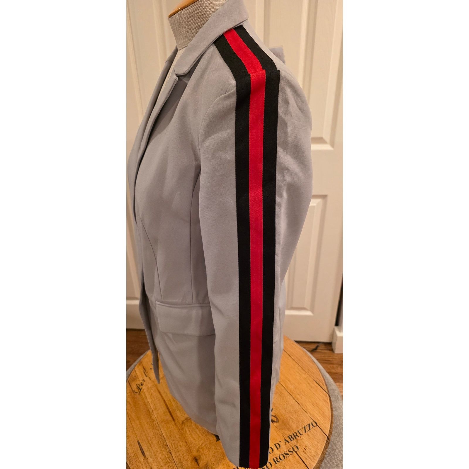 Other Runway New York Striped Tape Long Blazer Size S New Sample Size S / US 4 / IT 40 - 2 Thumbnail