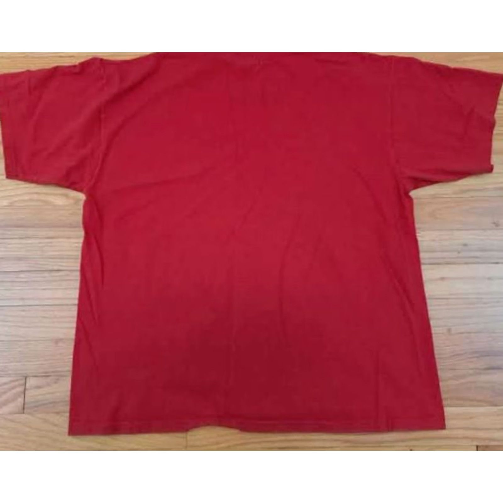 Nike VINTAGE Nike T-Shirt Men L Red 90s Solid Short Sleeve Shirt Size US L / EU 52-54 / 3 - 4 Thumbnail