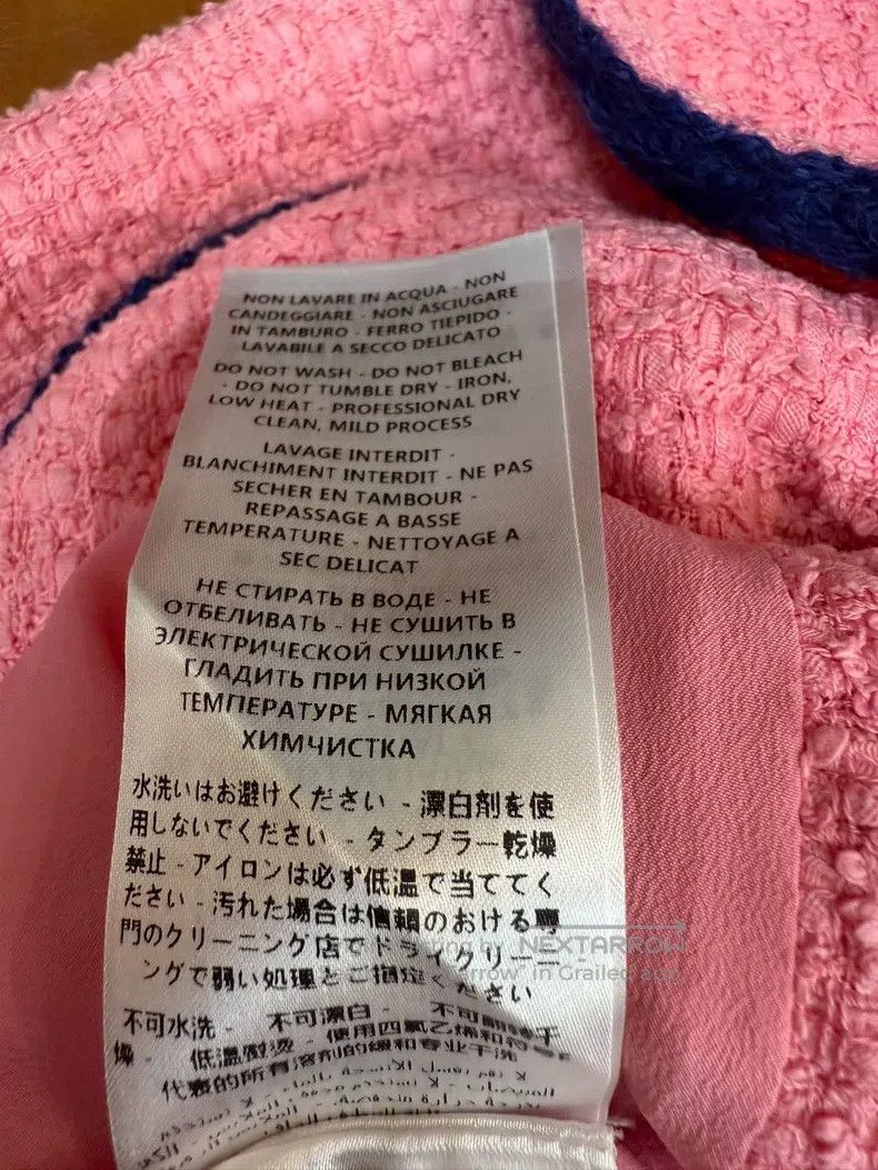 Gucci Gucci Pink tweed coat Size S / US 4 / IT 40 - 8 Thumbnail