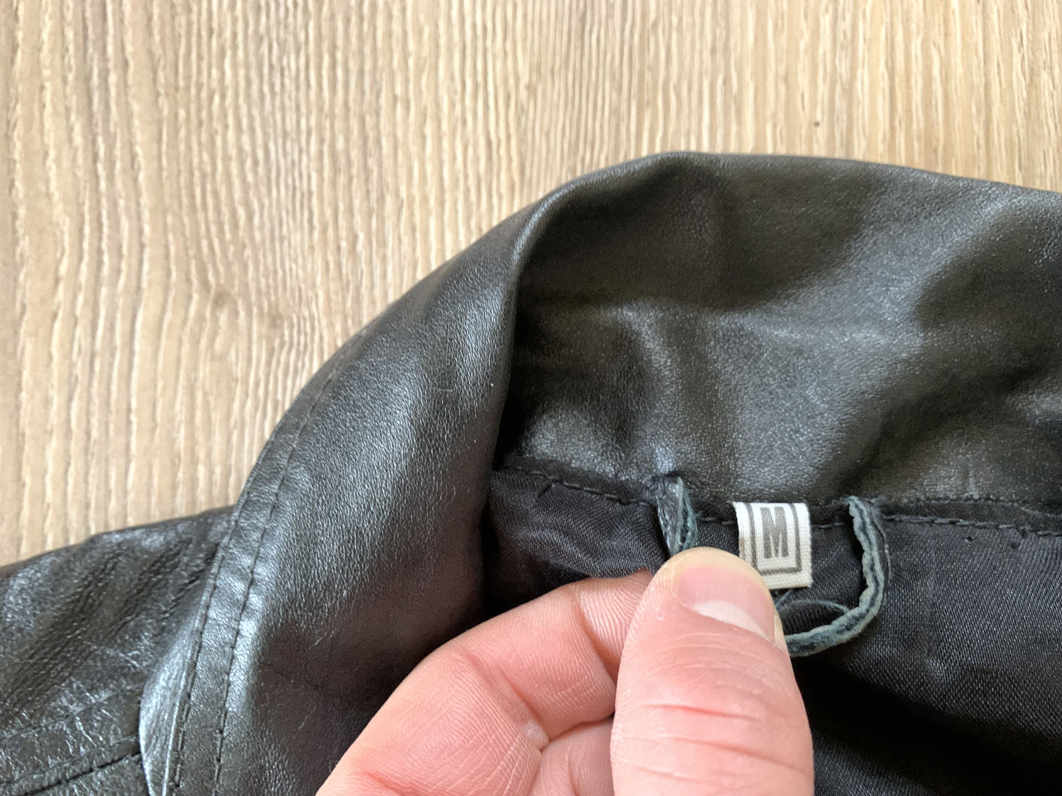 Vintage Vintage Black Leather Multi Pocket Jacket Size US M / EU 48-50 / 2 - 6 Thumbnail
