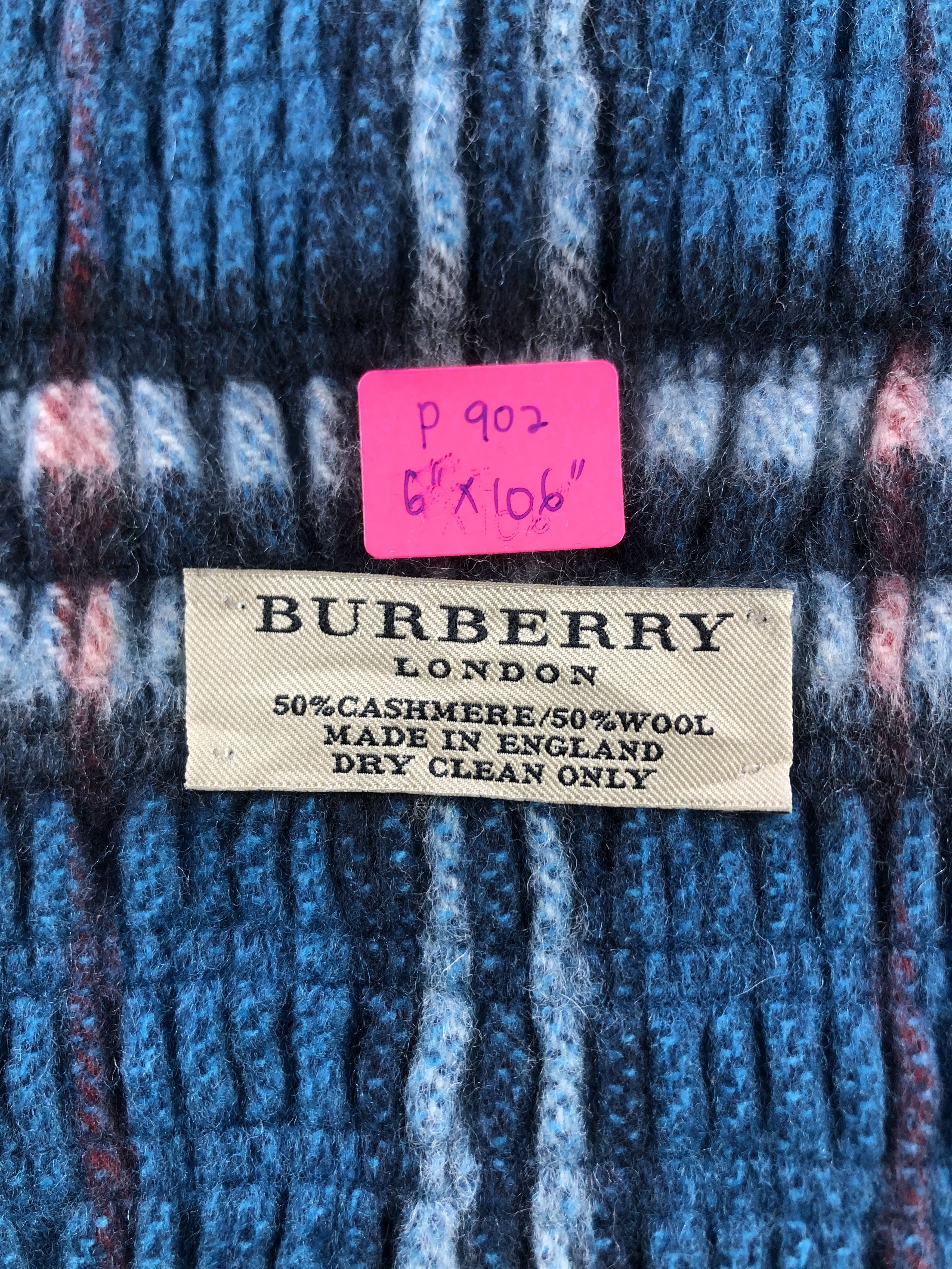 Burberry Burberry Scarf / Muffler / Neckwear P902 Size ONE SIZE - 6 Thumbnail