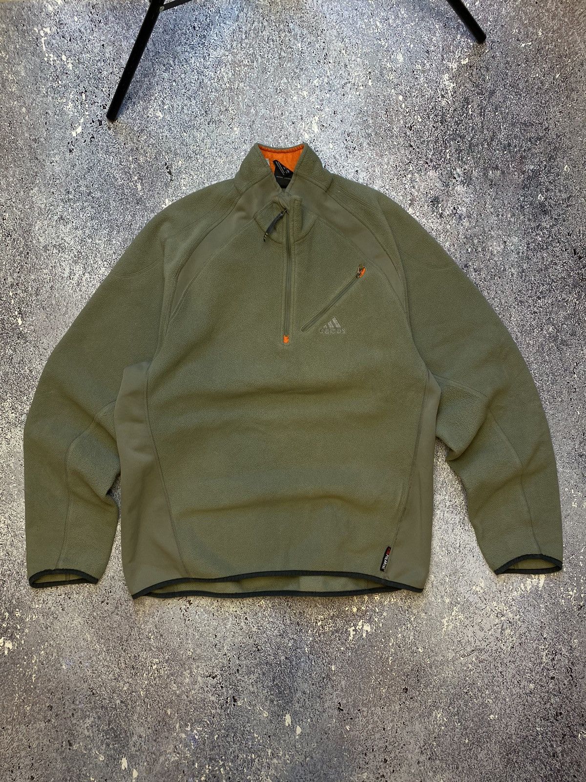 Adidas × Vintage 💥CRAZY Y2K ADIDAS FLEECE Size US L / EU 52-54 / 3 - 1 Thumbnail