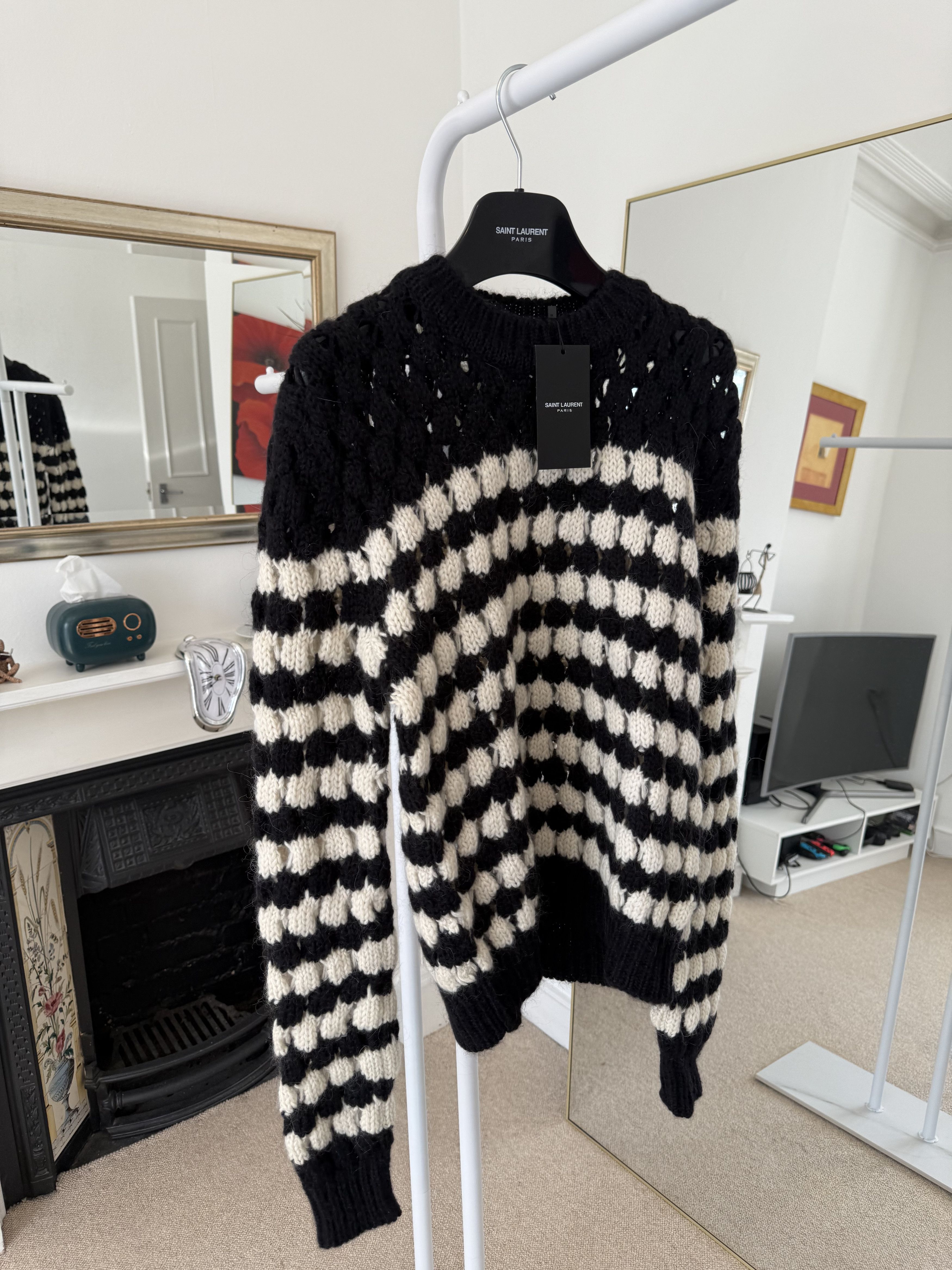 Saint Laurent Paris SS19 Saint Laurent Alpaca Wool Knit Sweater Size US S / EU 44-46 / 1 - 4 Thumbnail