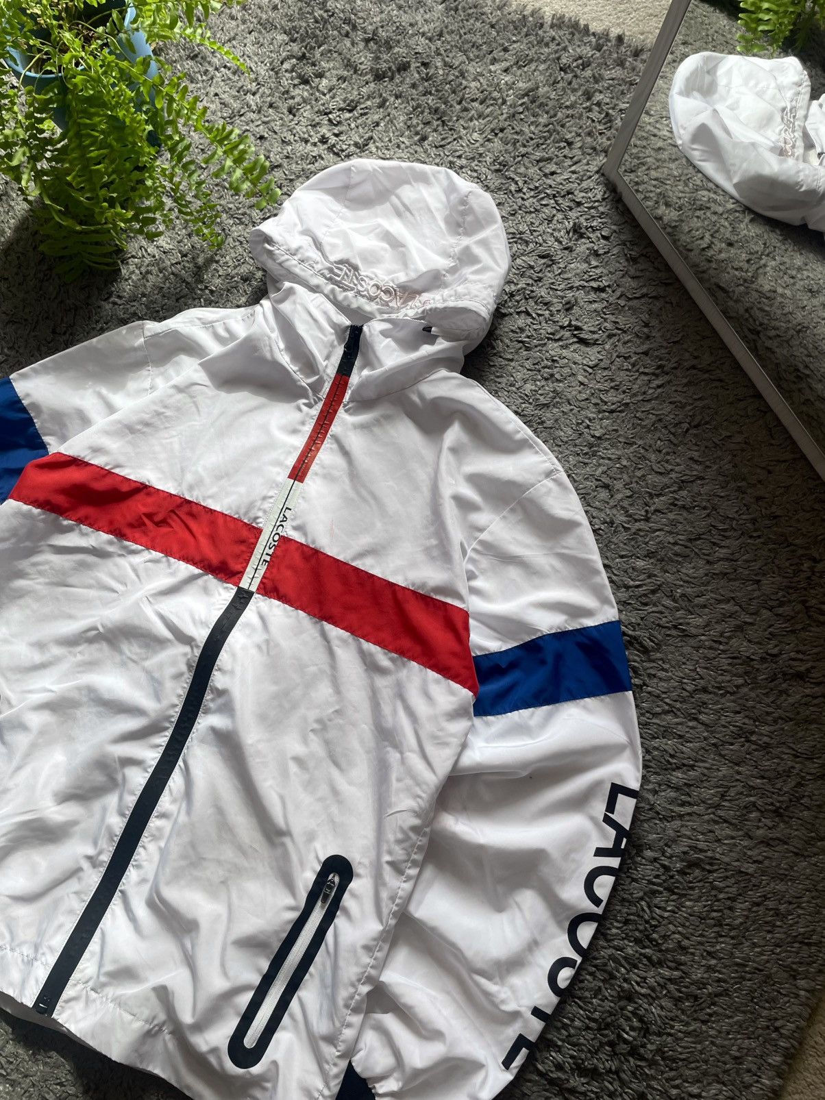 Lacoste × Vintage 00s Lacoste Light Jacket Streetwear Vintage Big Logo Rare Size US M / EU 48-50 / 2 - 11 Thumbnail