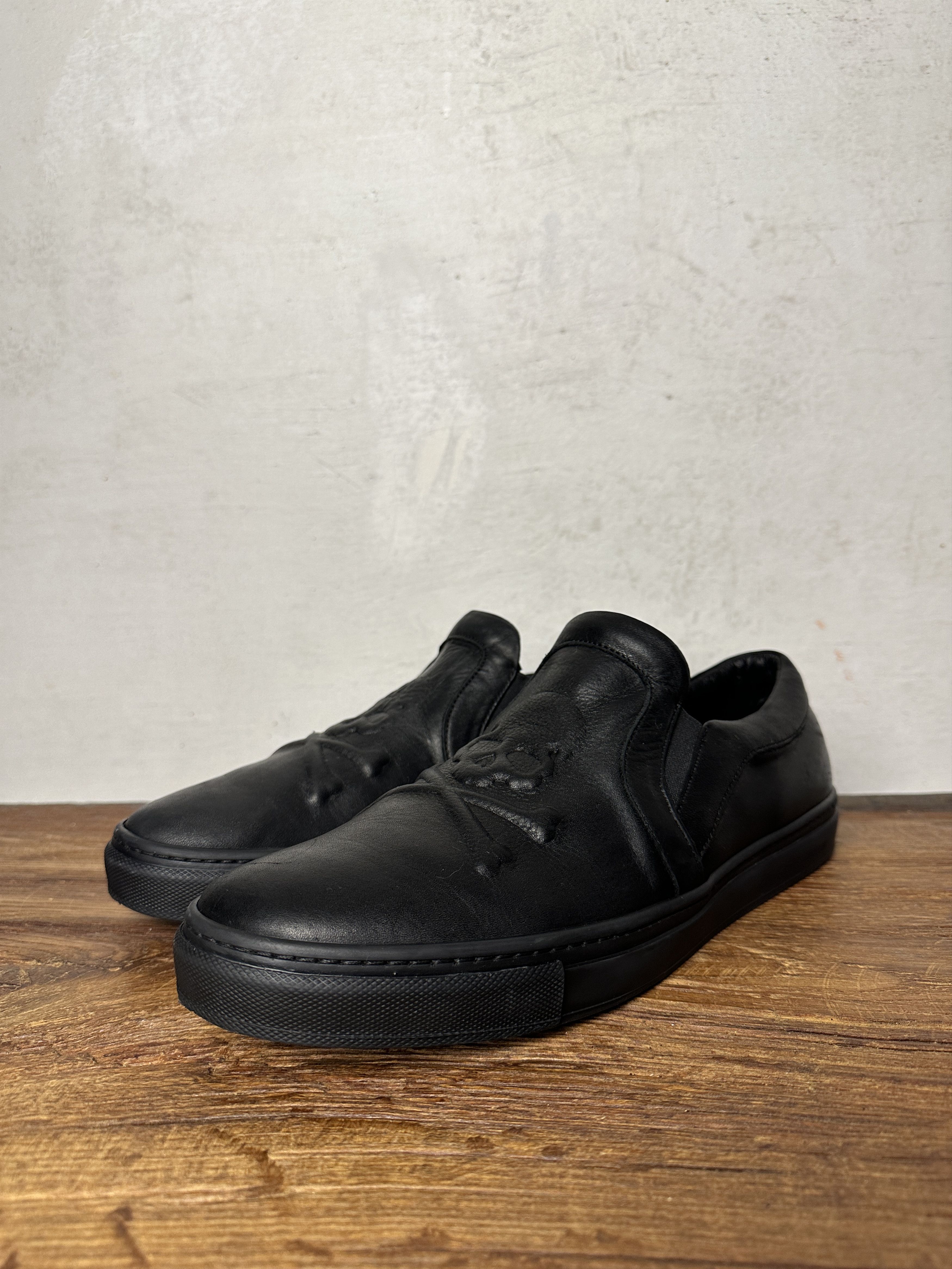 Philipp Plein Philipp Plein Saul Leather Slip Ons Size US 10 / EU 43 - 2 Thumbnail